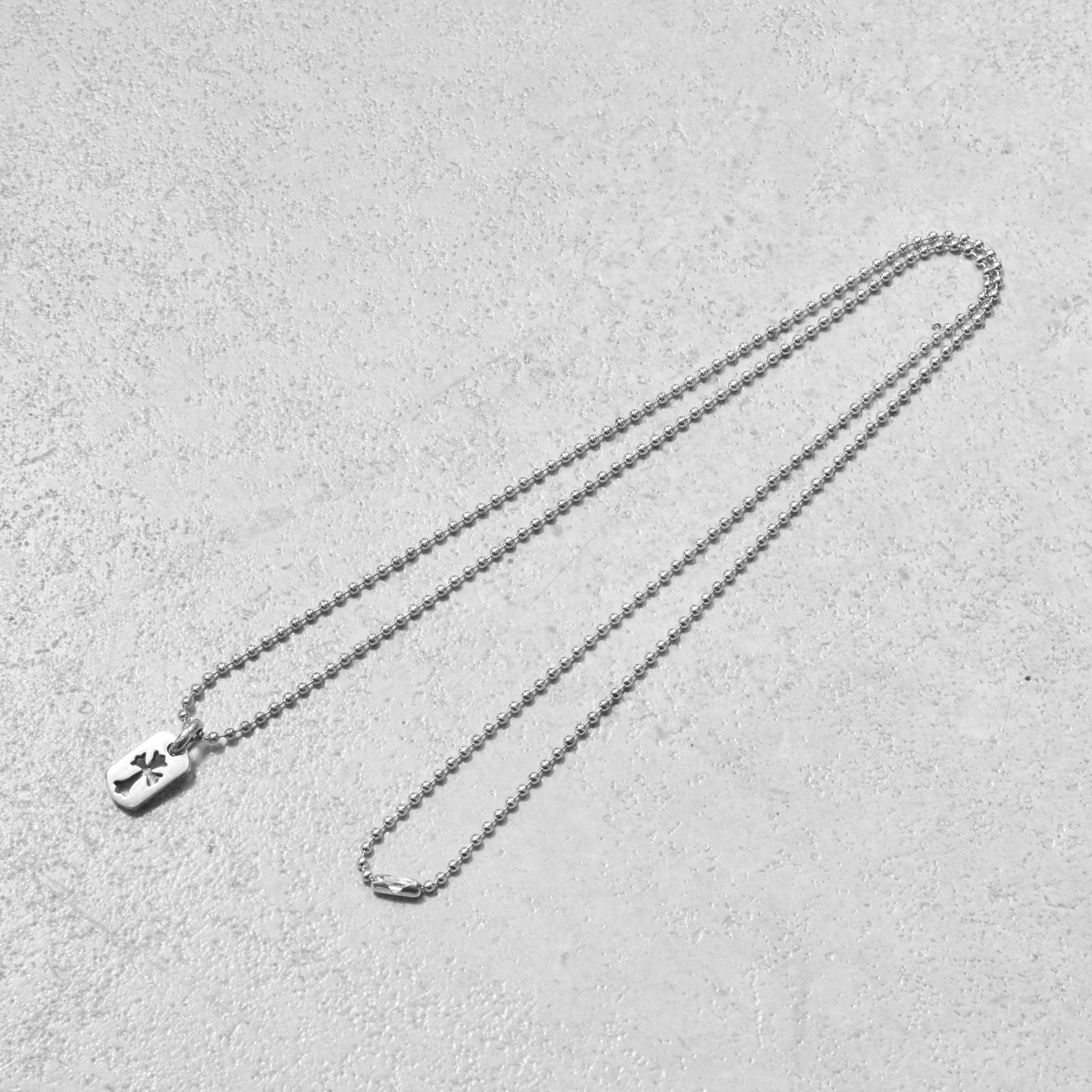 Chrome Hearts CHROME HEARTS Dog Coss Sliver Necklace Size ONE SIZE - 4 Thumbnail