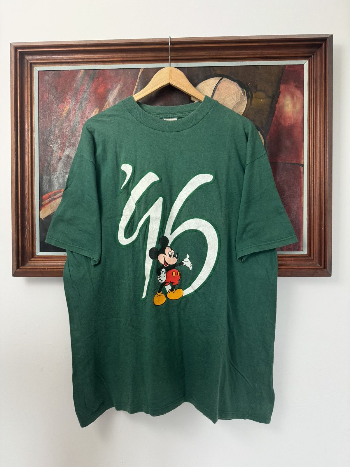 Mickey Mouse Vintage 90s Mickey Mouse Disney Tee Disneyland Paris Size US L / EU 52-54 / 3 - 1 Thumbnail
