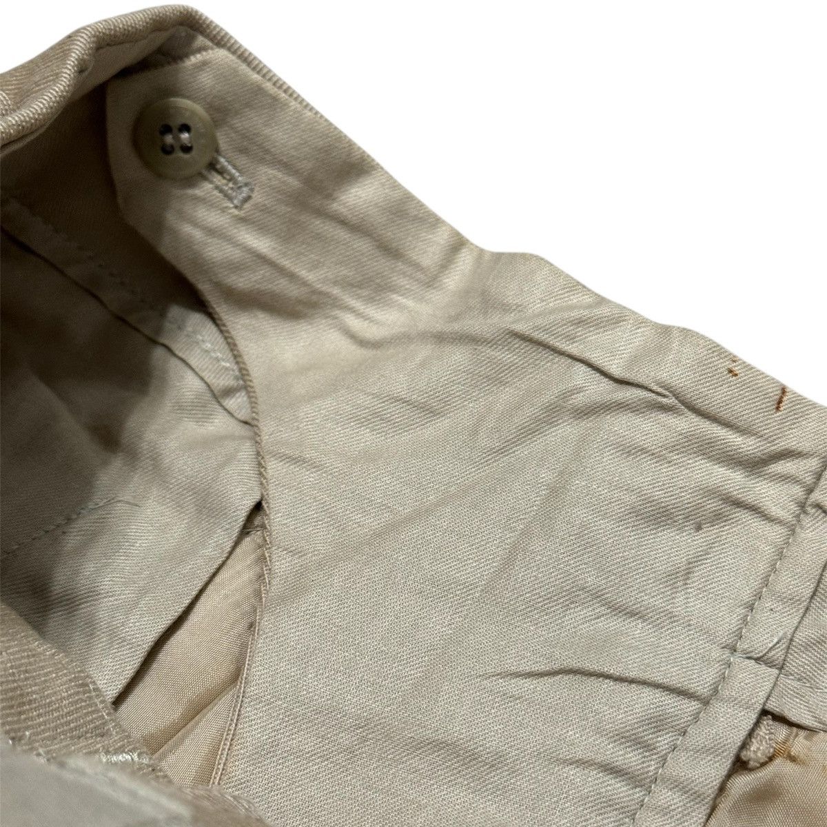 Designer × Vintage × Yoshiyuki Konishi Vintage 90s Ficce Yoshiyuki Konishi field pants buckleback Size US 29 - 8 Thumbnail