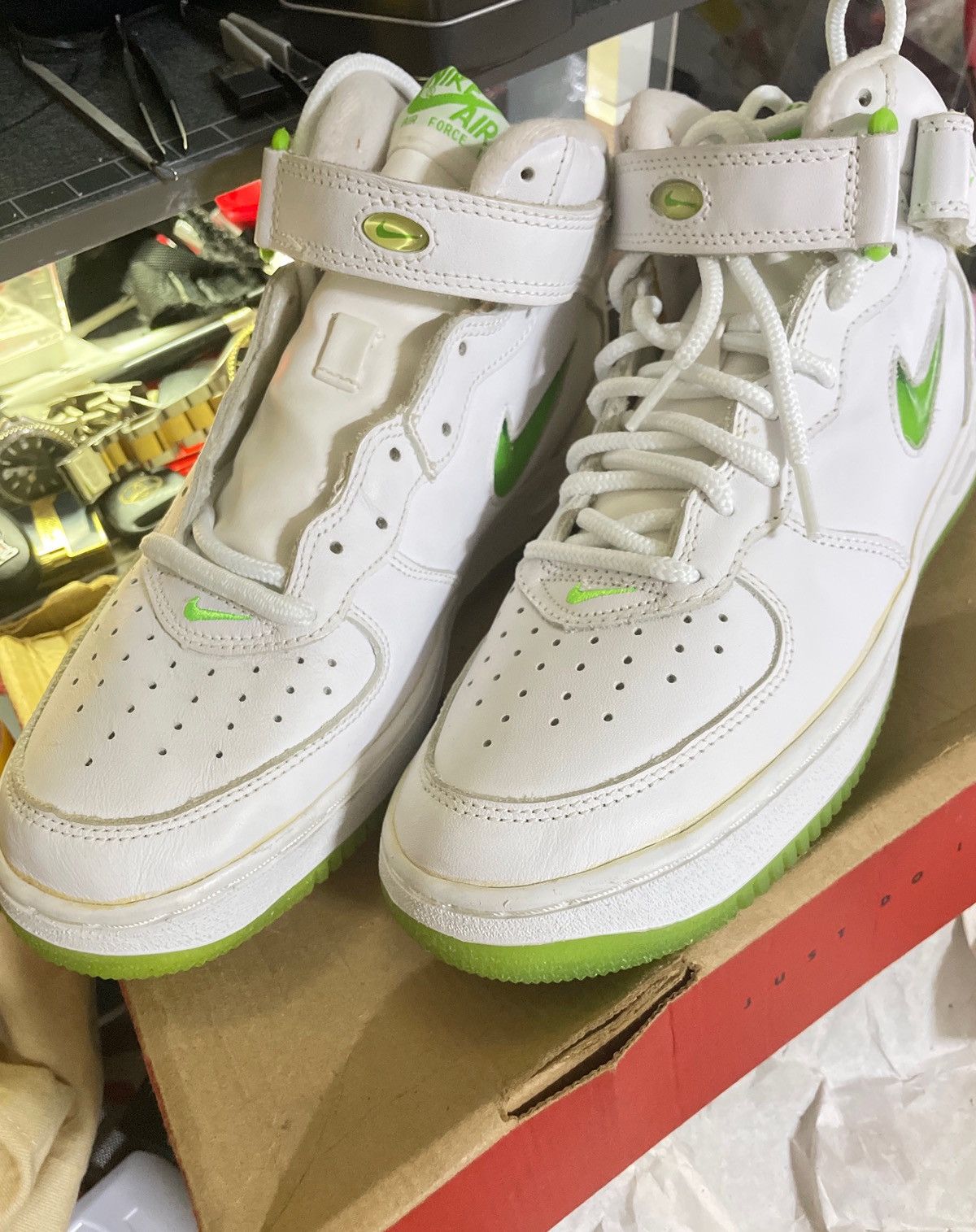 Nike 1997 Nike Air Force 1 sc cl Size US 8 / EU 41 - 3 Thumbnail