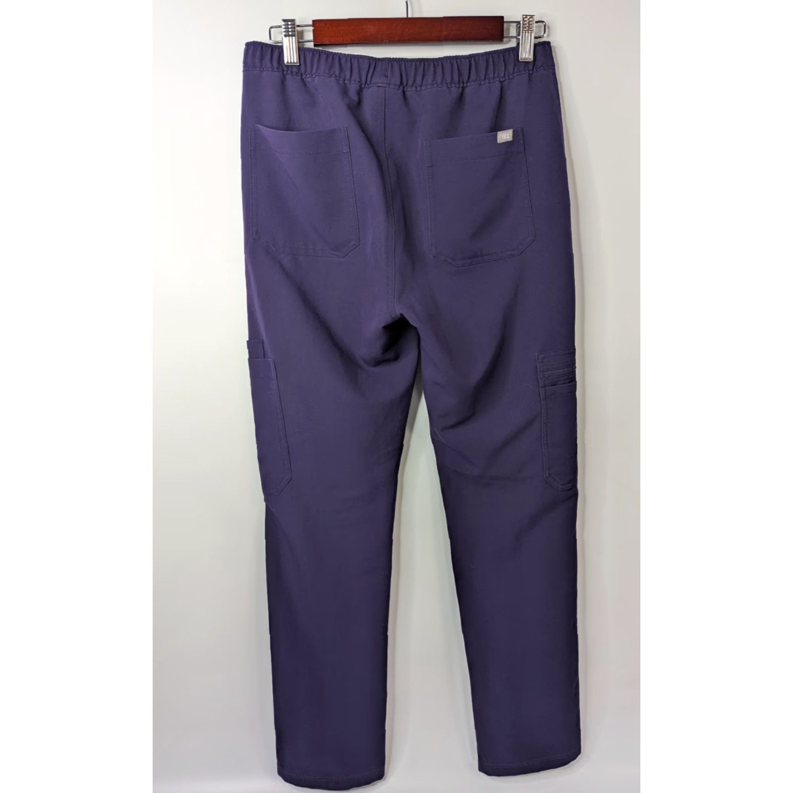 Vintage Figs Men's Cairo Cargo Scrub Pants XS Purple Medical Nurse M23SW2018 Size US 27 - 4 Thumbnail