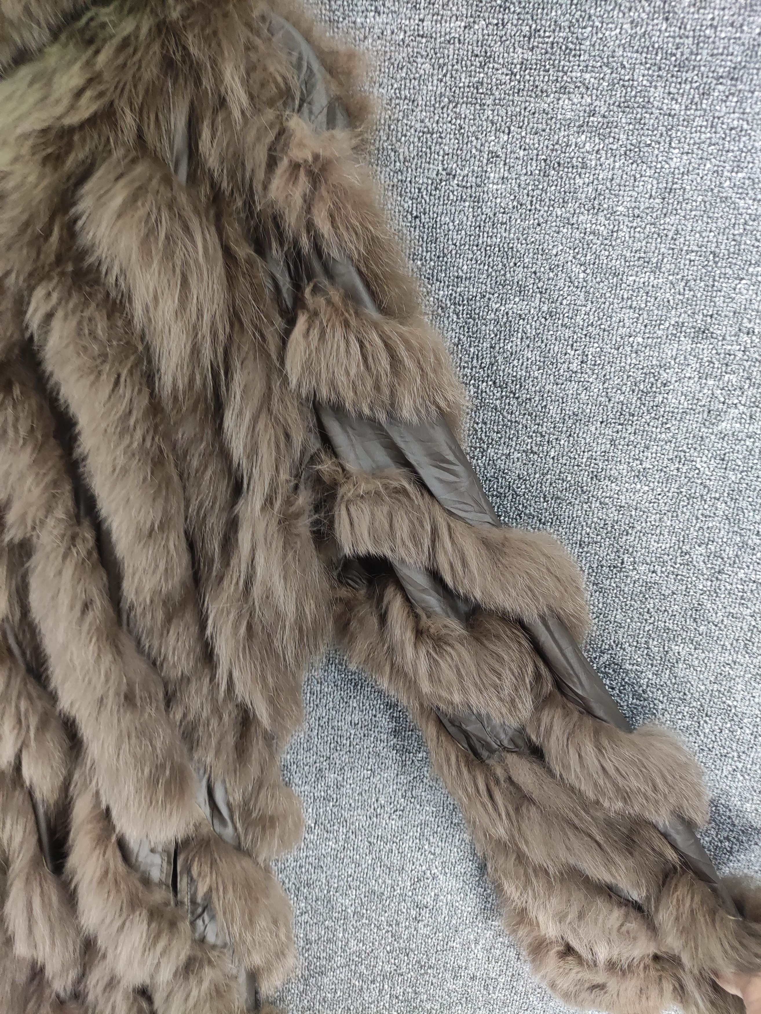 Vintage Vintage Fur Fox Reversible Jacket With Hoodie Size M / US 6-8 / IT 42-44 - 4 Thumbnail