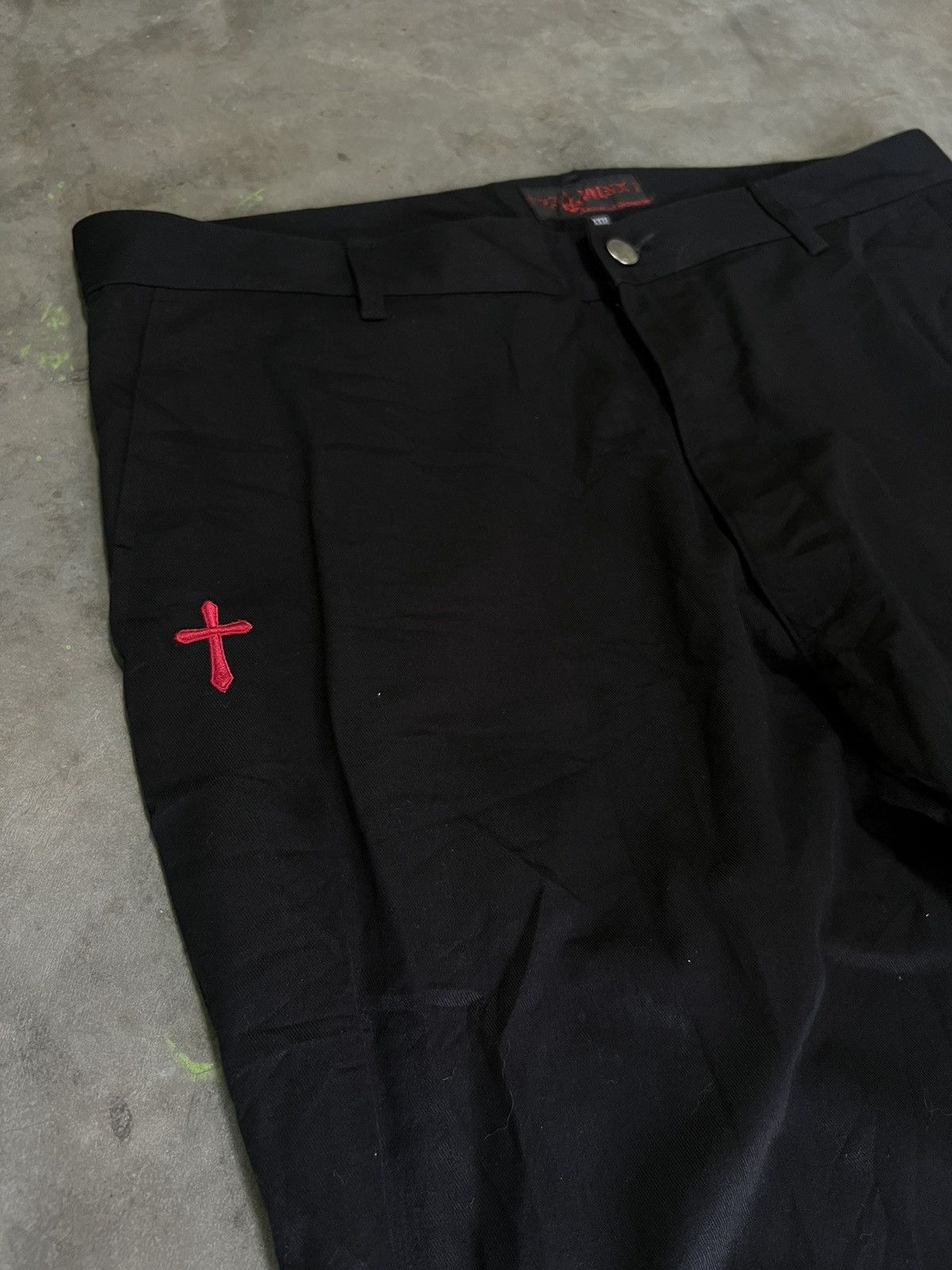 Japanese Brand Japanes Brand ZJ Punk Bondage Pants Multi Zipper Size US 37 - 7 Thumbnail