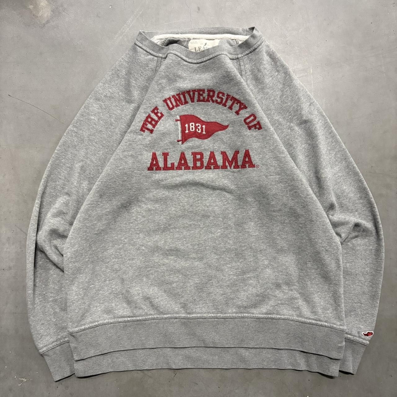 Vintage Crazy Vintage Y2K/2000s The University Of Alabama Crimson Tide Grey Collegiate Sweatshirt! Size US M / EU 48-50 / 2 - 1 Thumbnail