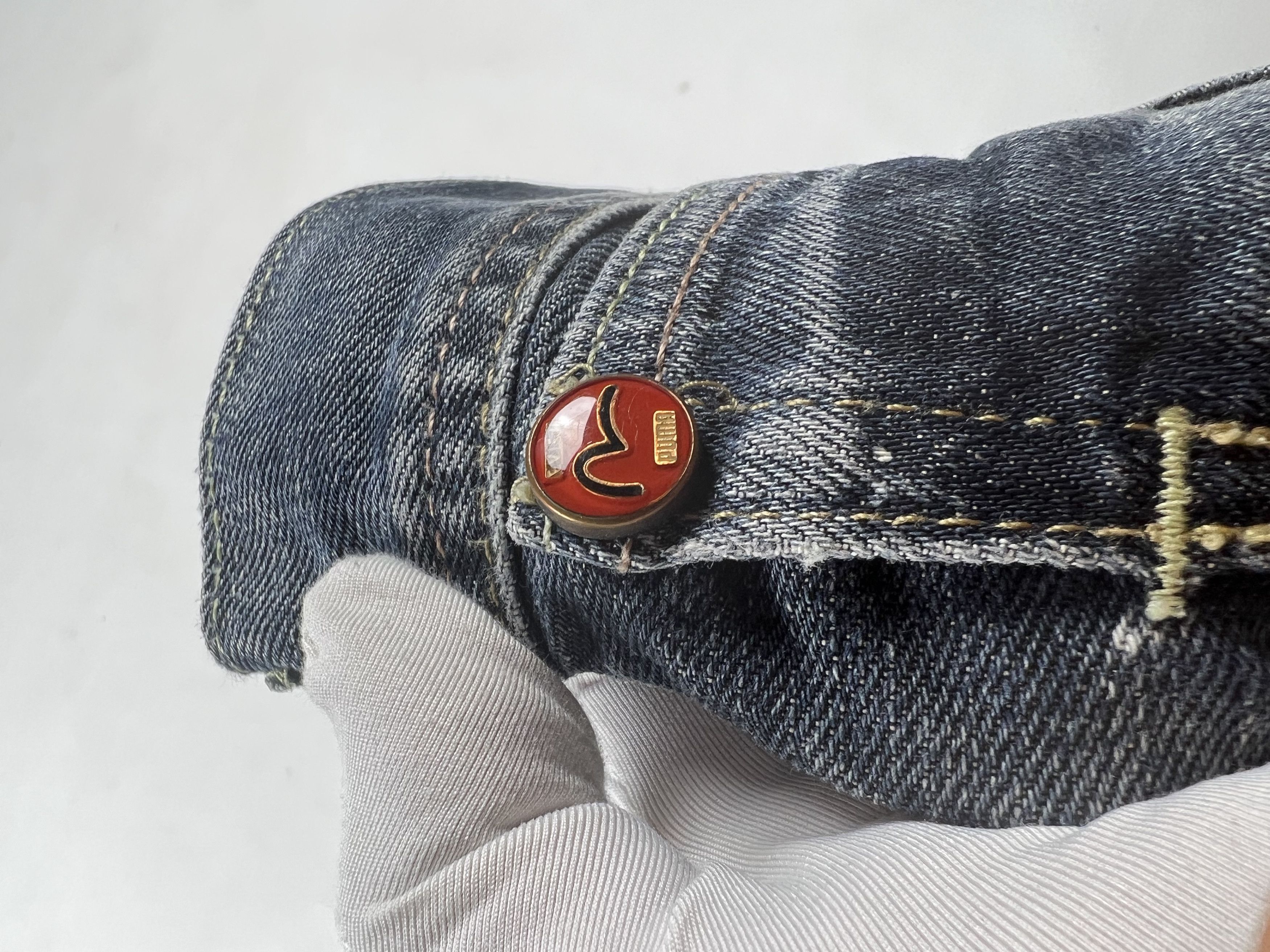 Evisu Evisu Puma Denim Jeans 34/34 Size US 34 / EU 50 - 6 Thumbnail