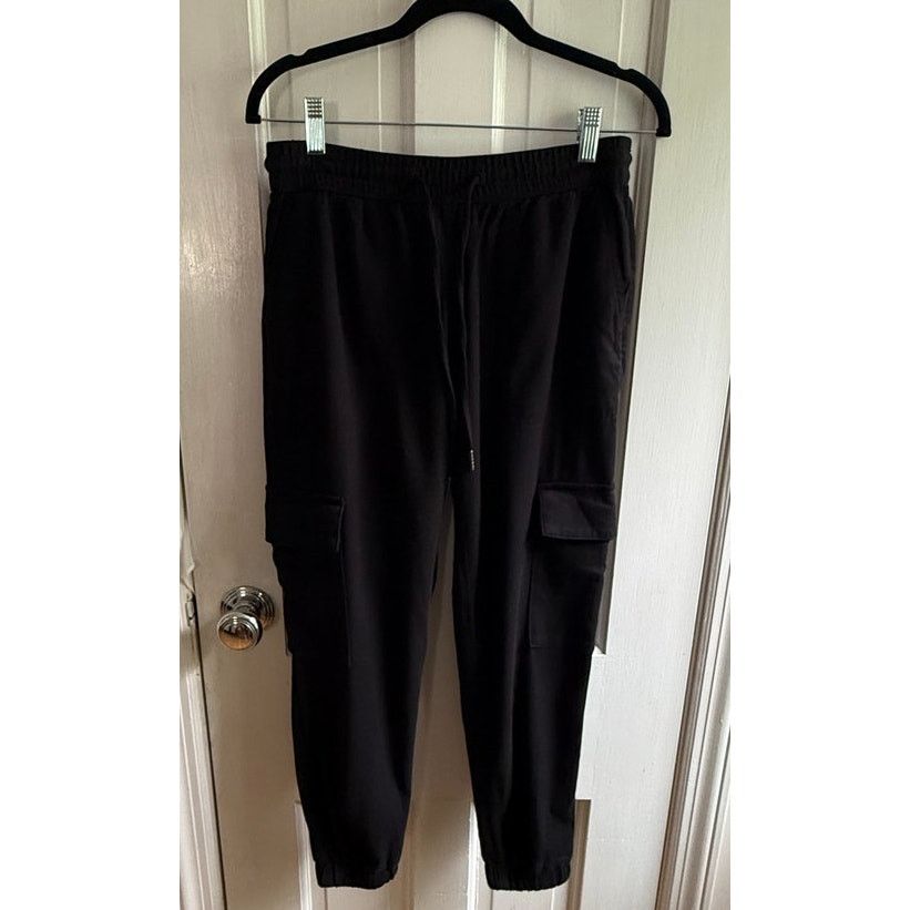 Banana Republic Banana Republic Men's Woven Cargo Joggers - Black - XS - NWT Size US 28 / EU 44 - 4 Thumbnail