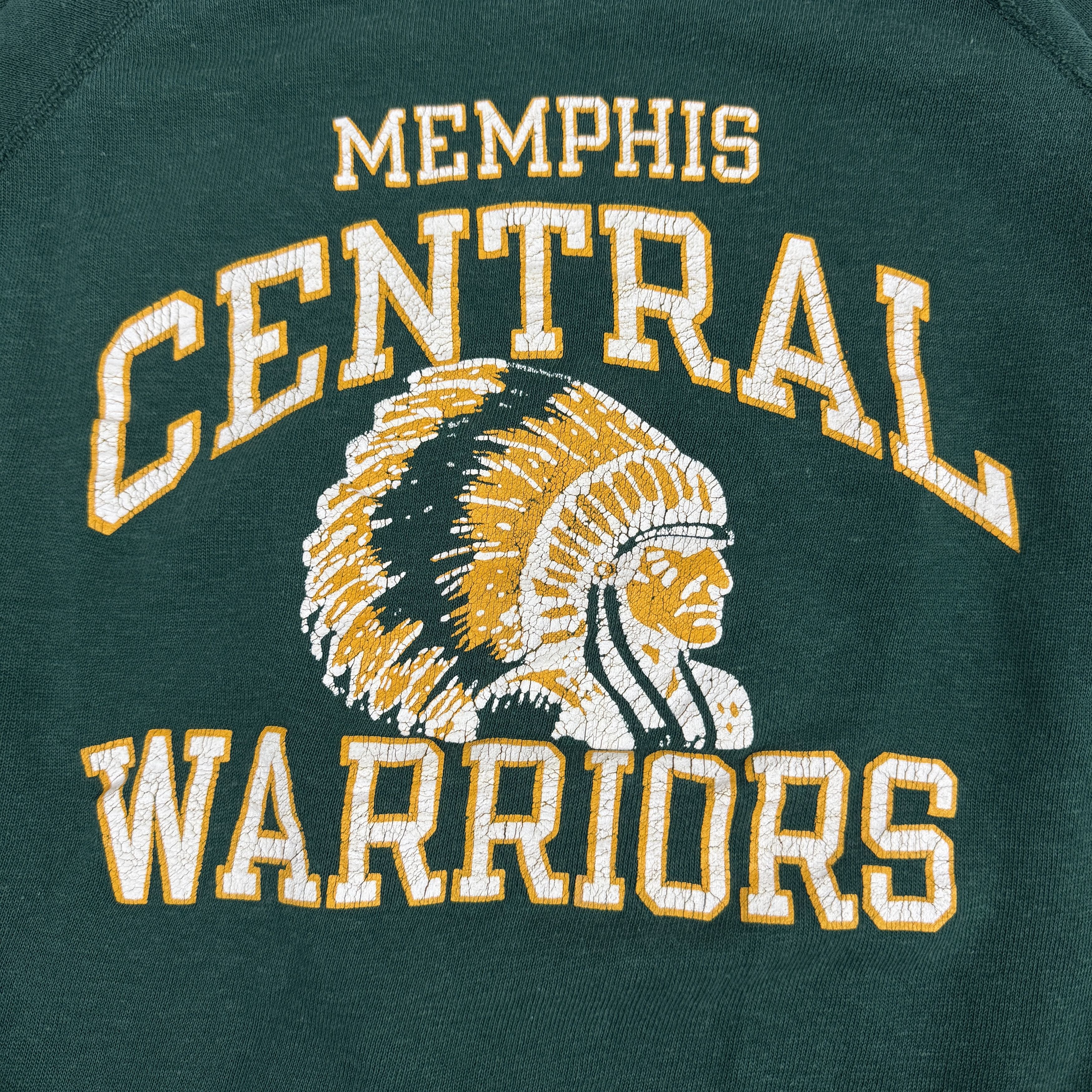 Champion Vintage 80s Champion Memphis Central Warriors Sweatshirt Size US XL / EU 56 / 4 - 5 Thumbnail