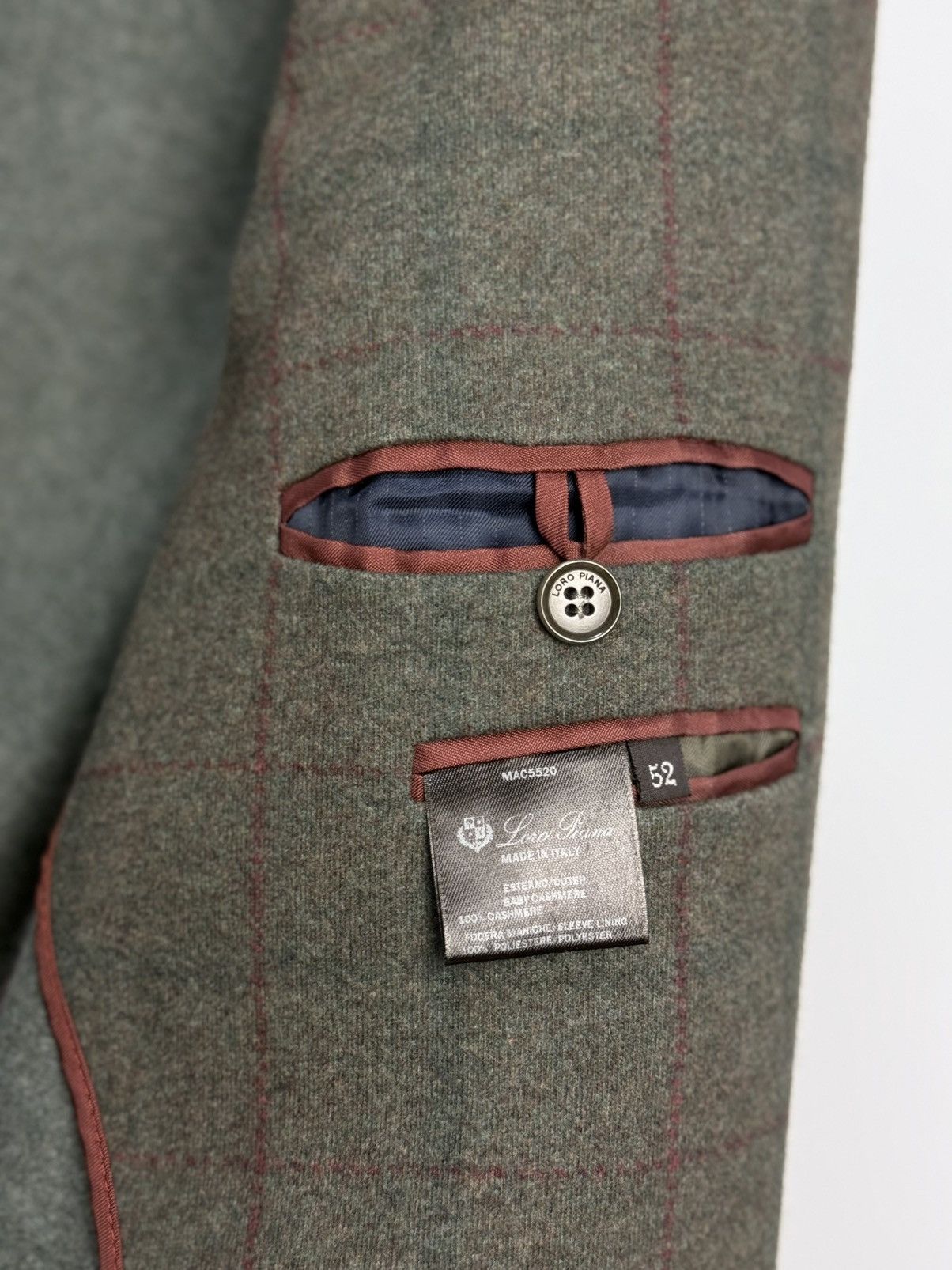 Loro Piana Loro Piana Baby Cashmere Jacket Suede Elbow Patches Voyager Size US L / EU 52-54 / 3 - 17 Thumbnail