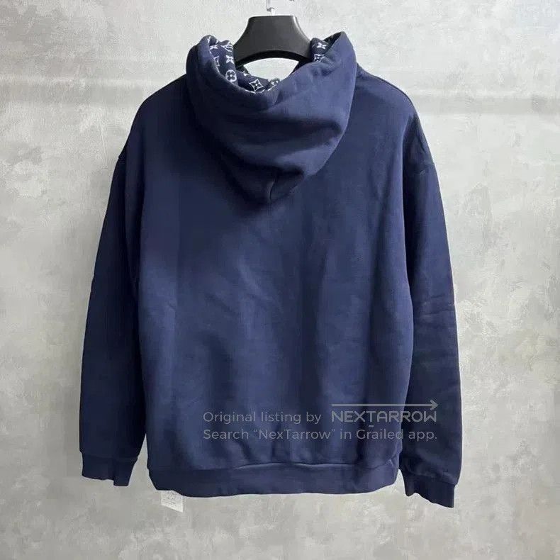 Louis Vuitton Louis Vuitton 2024 Blue Hoodie Sweatshirt. Size US XL / EU 56 / 4 - 2 Thumbnail