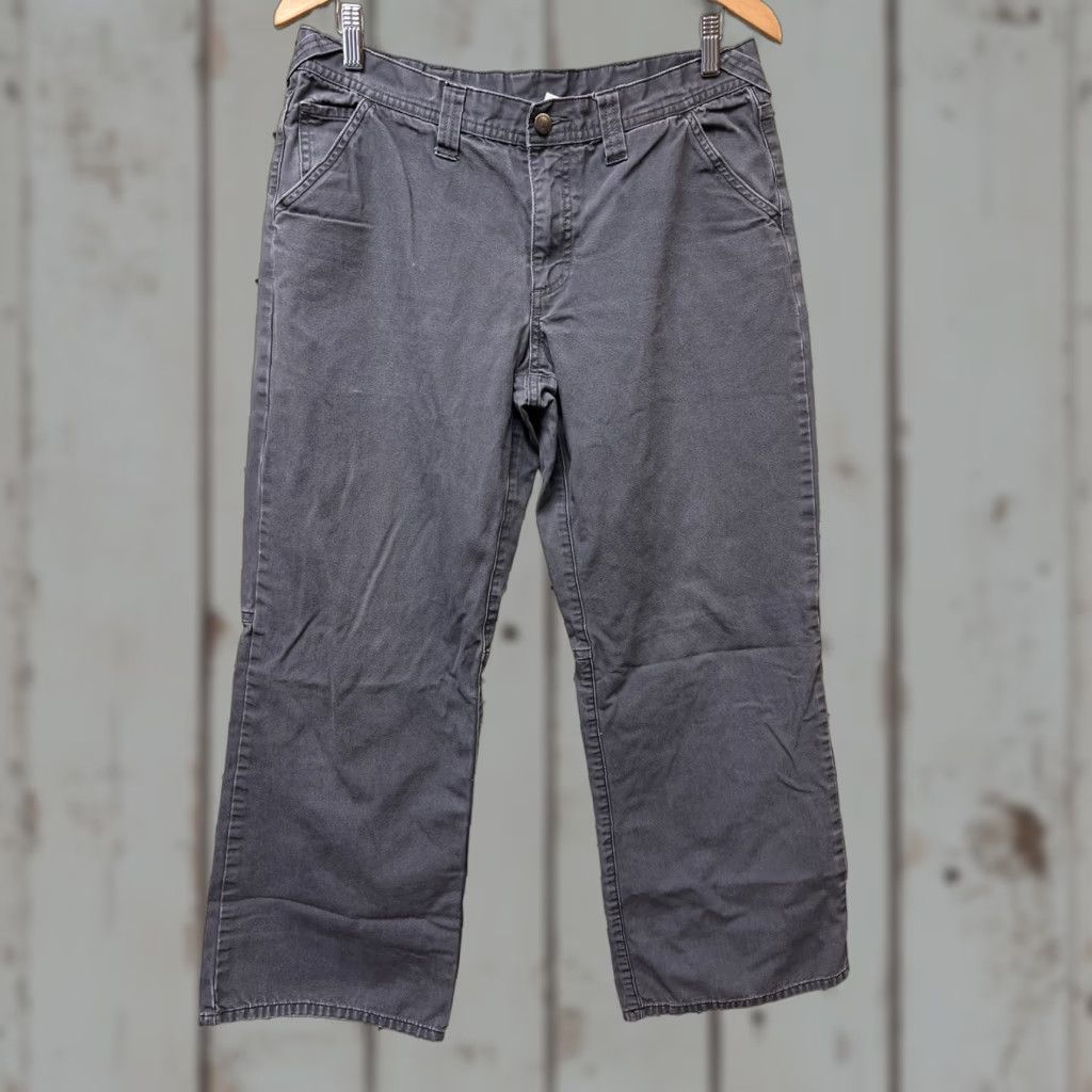 Patagonia Patagonia Womens Workwear Shop Duck Canvas Work Pant 12 Gray Size 34" / US 12 / IT 48 - 1 Thumbnail