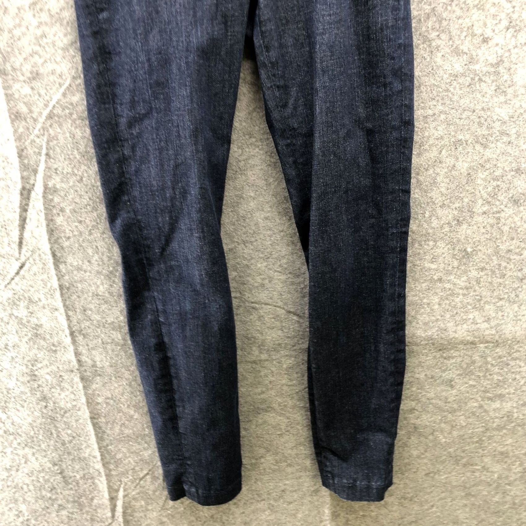 J Brand J. Brand Cropped Skinny Jeans Womens Size 24 Dark Wash Side Zip Mid Rise Jeans Women 24 Skinny 27in inseam Size 42" / US 20 - 4 Thumbnail
