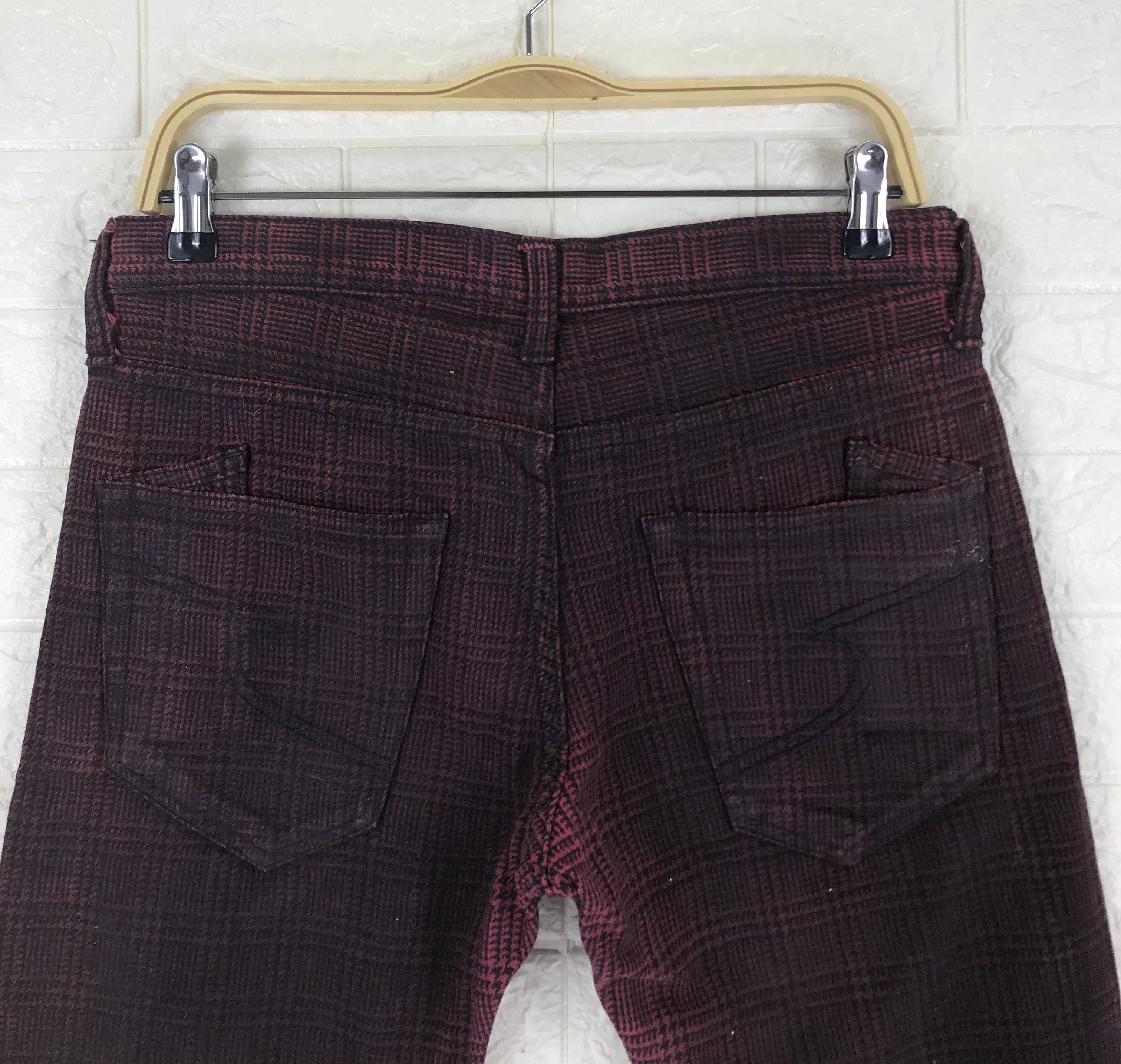 semanticdesign Vintage Semantic Design Plaid Flare Jeans Bell Bottom Denim Size US 32 / EU 48 - 6 Thumbnail