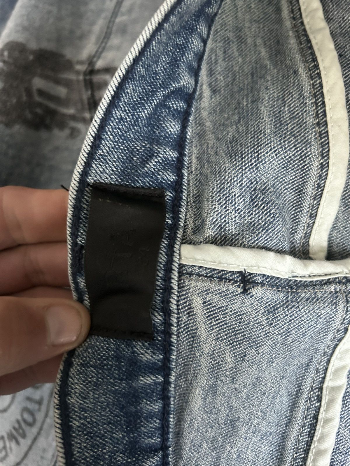 Rta Rta vintage style graffiti denim luxury designer jeans Size US 34 / EU 50 - 12 Thumbnail