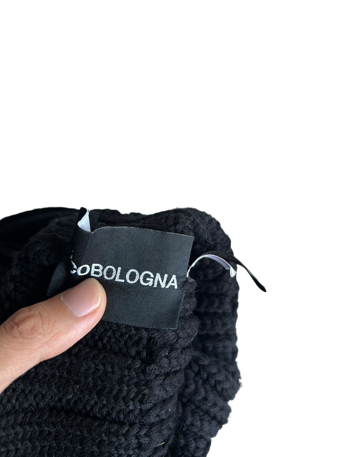 14th Addiction × Japanese Brand × Le Grande Bleu (L.G.B.) Japanese MARCOBOLOGNA Punk Bondage wool knitted Beanie Hats Size ONE SIZE - 9 Thumbnail