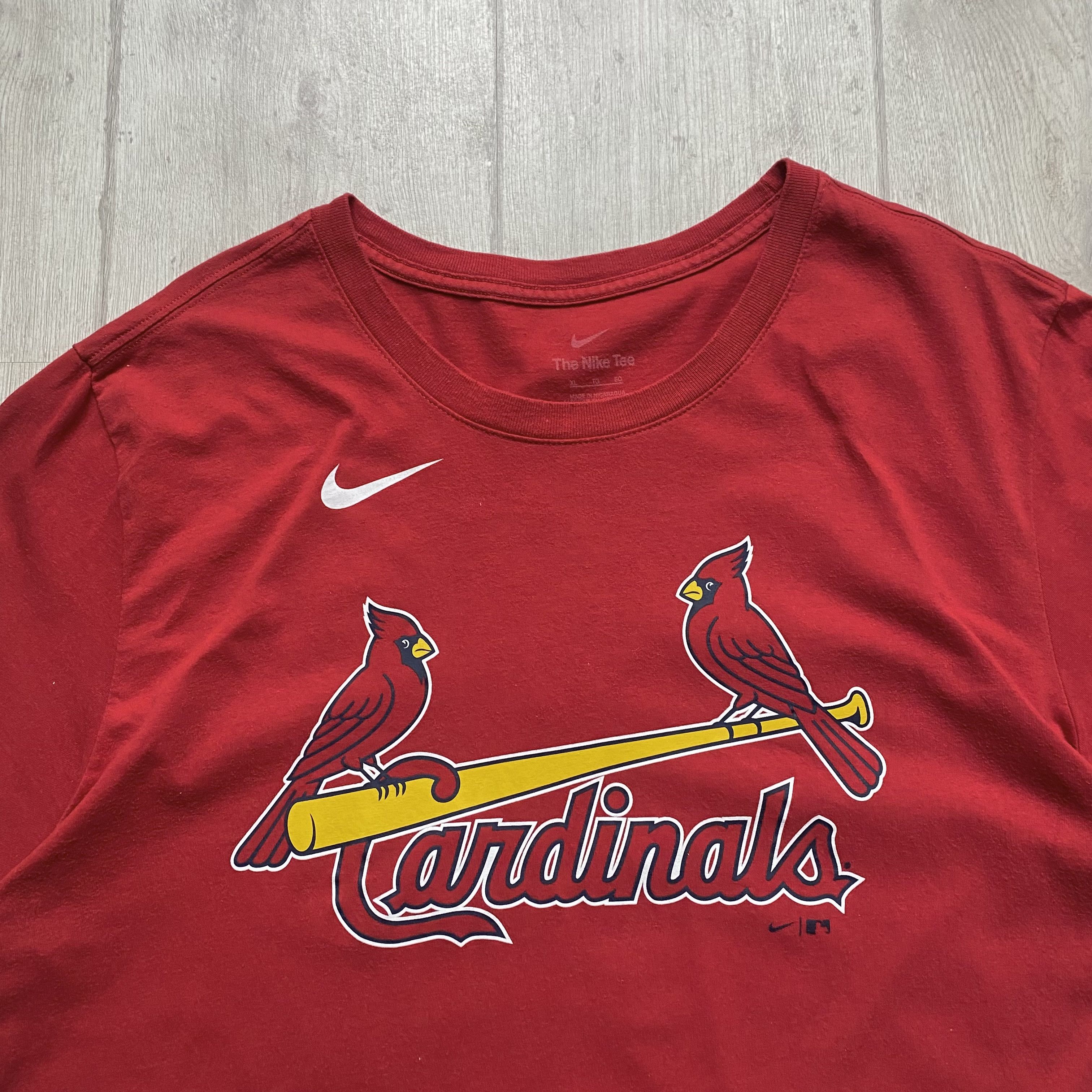 Nike ⚾️ 00s Vintage Nike St. Louis Cardinals MLB Tee Size US XL / EU 56 / 4 - 4 Thumbnail