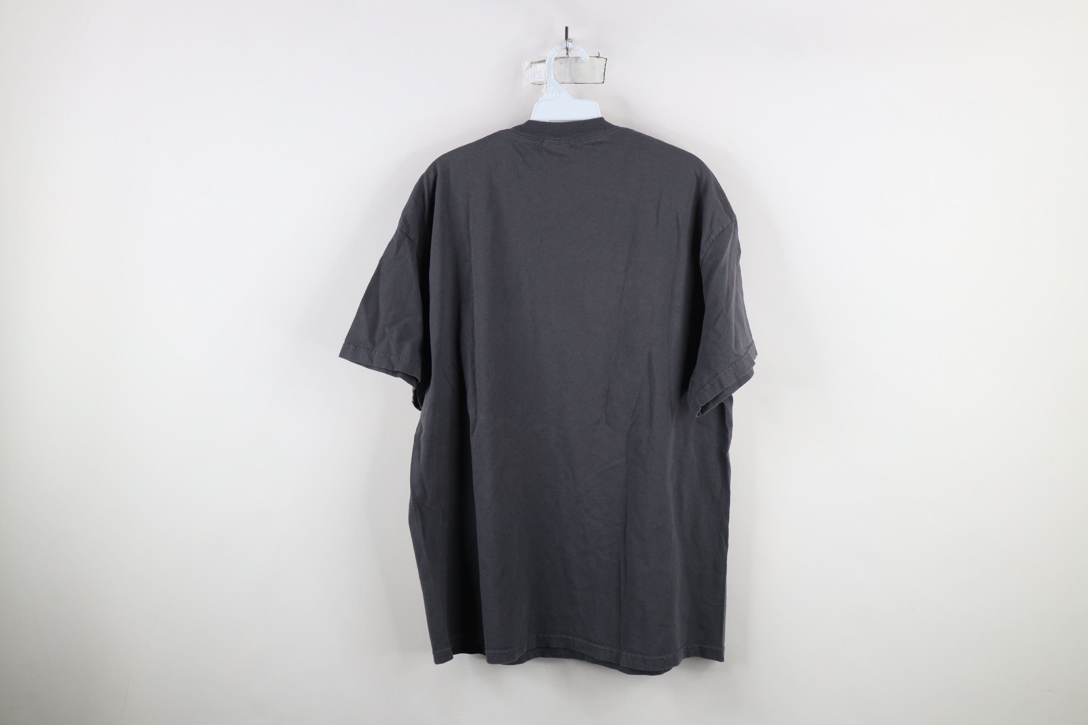 Vintage Vintage 90s Y2K Spell Nature Wolf Bison Montana T-Shirt Gray Size US XL / EU 56 / 4 - 10 Thumbnail