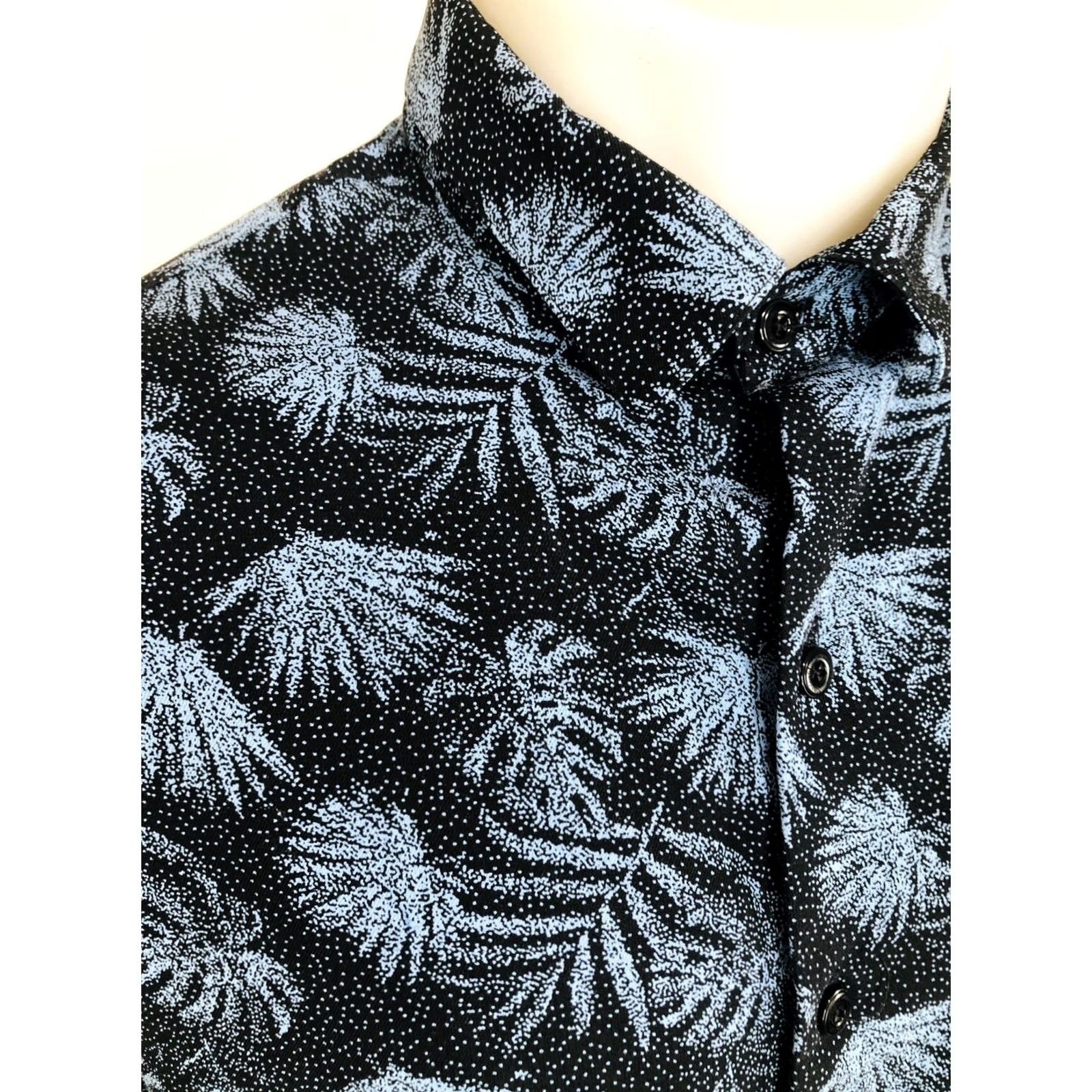 Nat Nast NAT NAST Silk Blend Floral Mens L Hawaiian Aloha Shirt Size US L / EU 52-54 / 3 - 2 Thumbnail