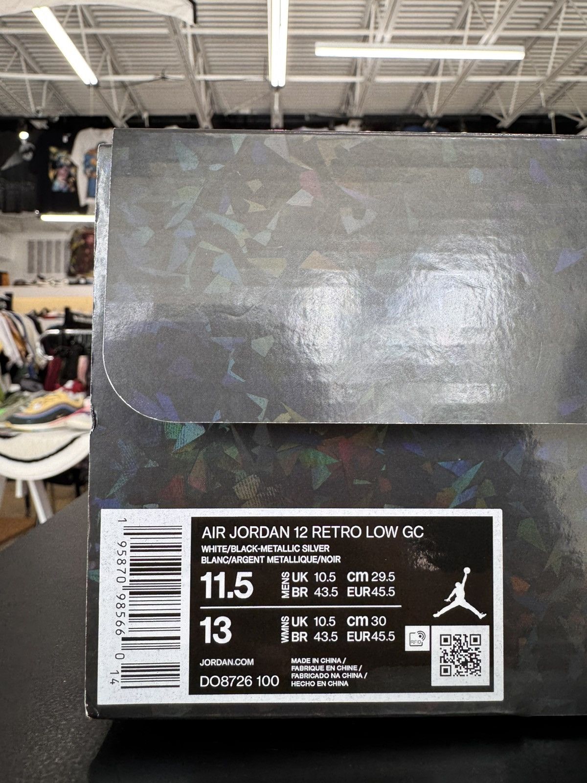 Jordan Brand Air Jordan 12 Low 25 Years In China Size 11.5 (2022) Size US 11.5 / EU 44-45 - 11 Thumbnail