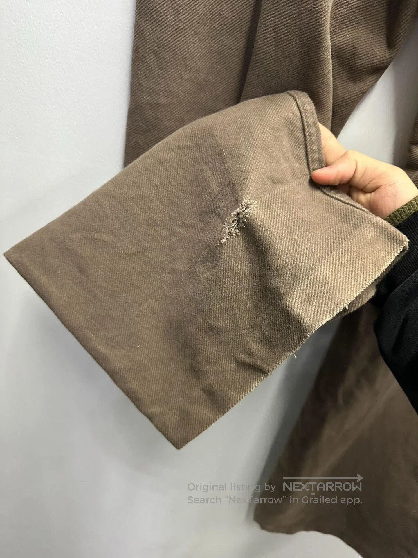 Rick Owens Rick Owens Brown Geth Denim Pants 24FW. Size US 29 - 3 Thumbnail