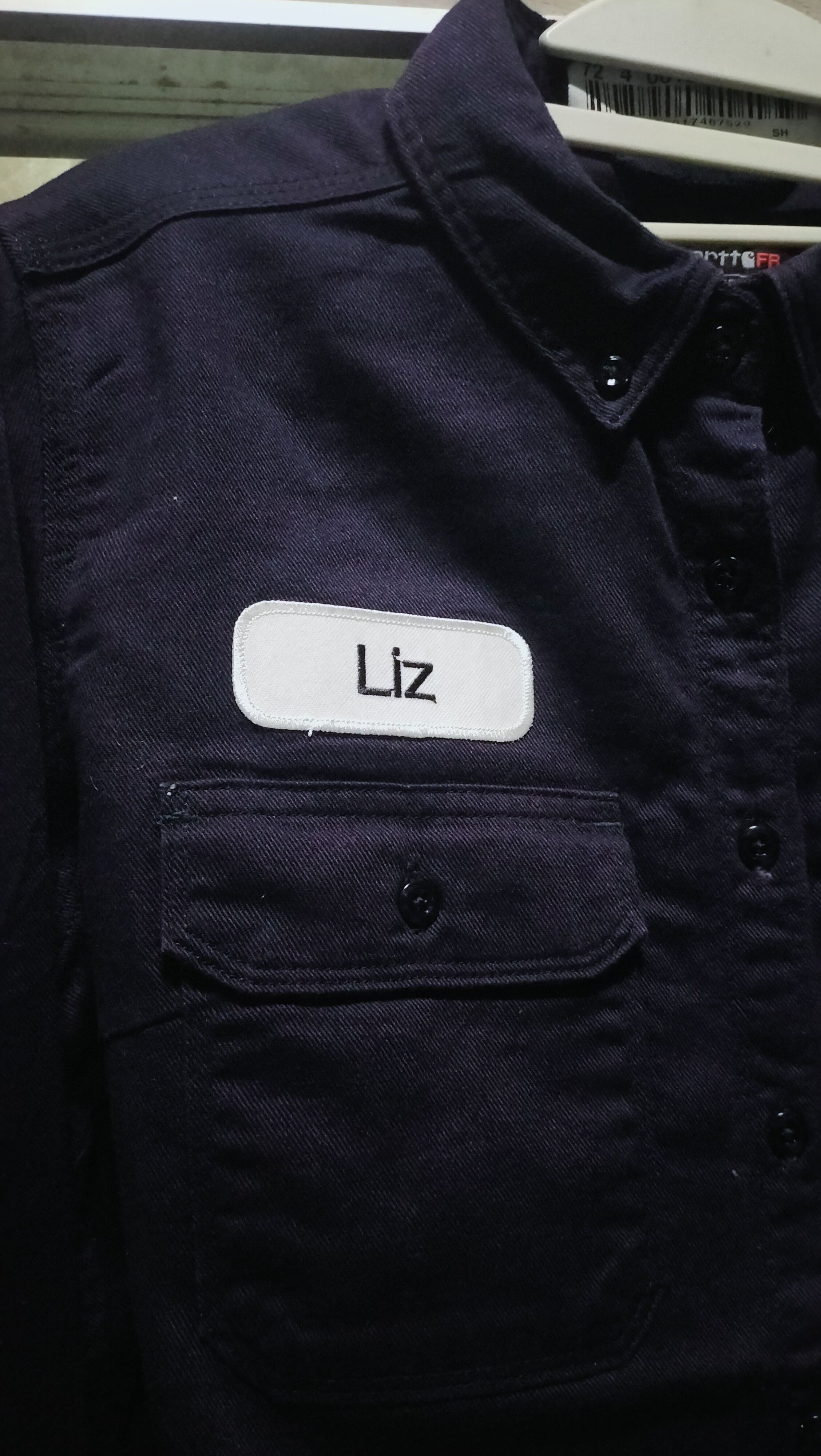 Carhartt Carhartt FR Shirts Workwear Black Longsleeve Patches Size US M / EU 48-50 / 2 - 3 Thumbnail