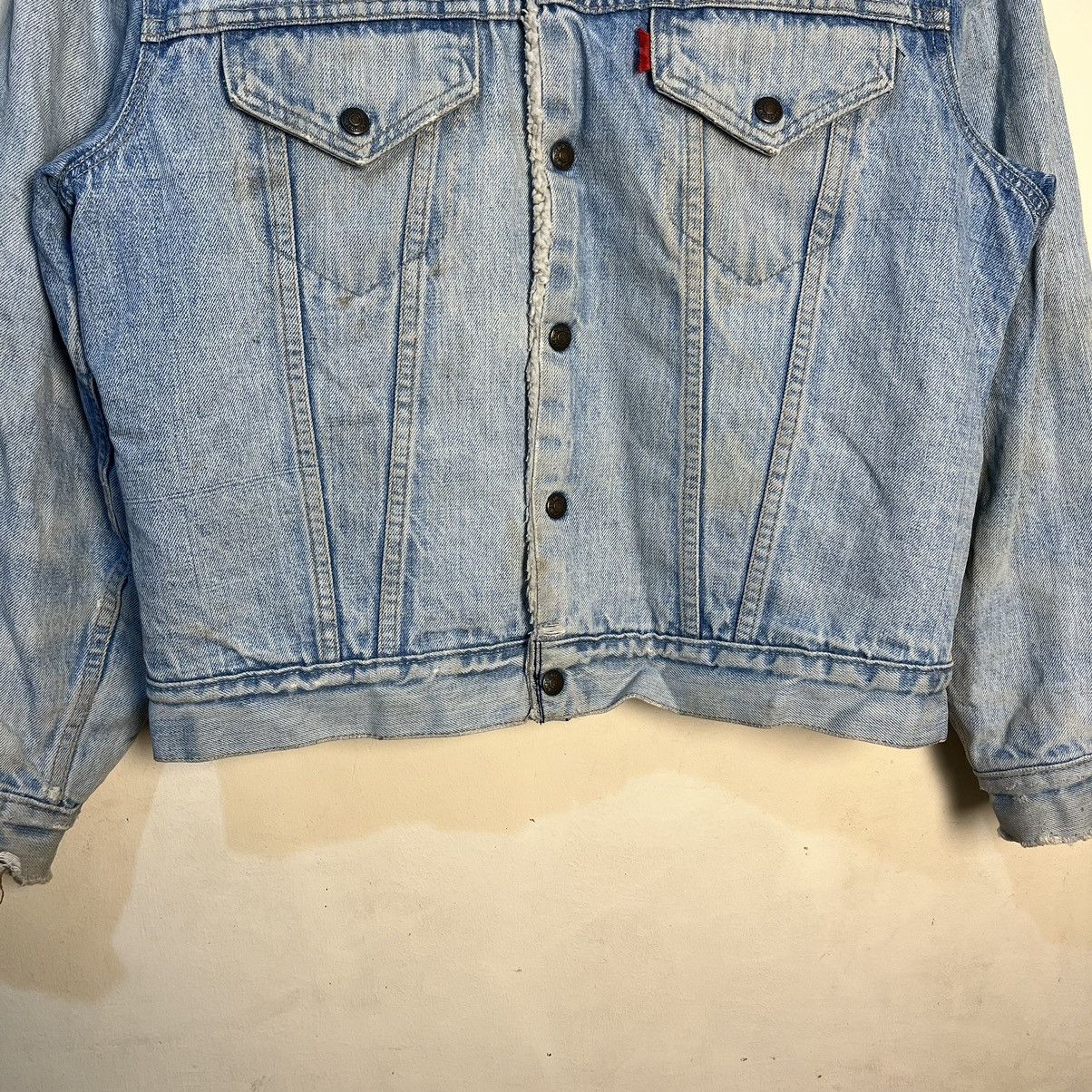 Levi's Vintage Clothing Vintage 1980's Levi's Sherpa Denim Jacket Size US M / EU 48-50 / 2 - 3 Thumbnail