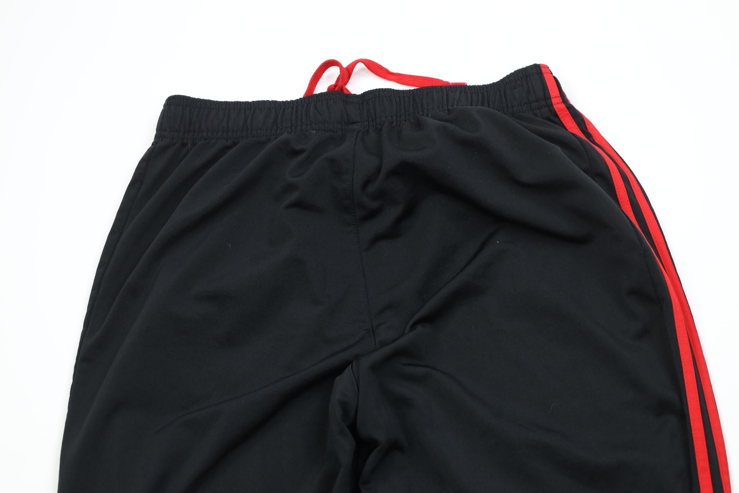 Adidas Vintage Y2K Adidas Striped Wide Leg Sweatpants Pants Black Size US 36 / EU 52 - 10 Thumbnail
