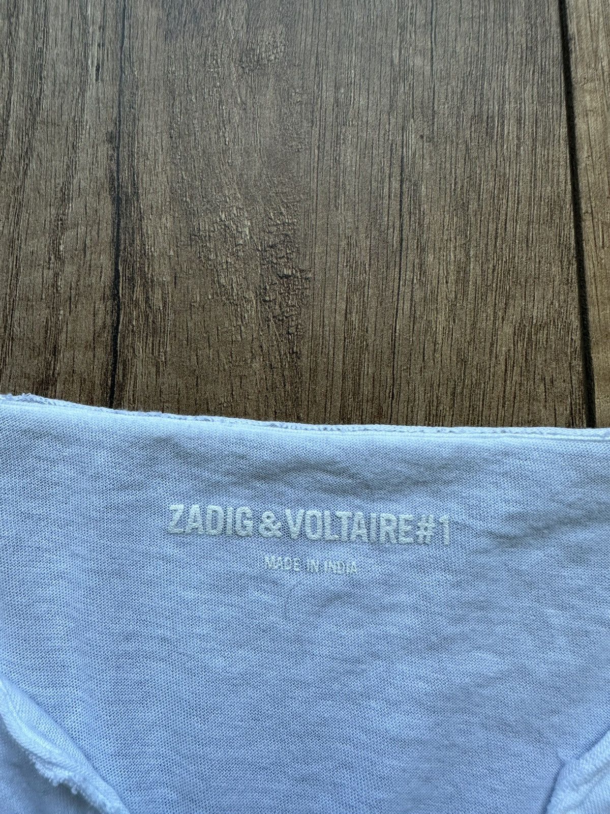 Zadig & Voltaire Zadig&Voltaire 1 White Long Sleeve size M Size M / US 6-8 / IT 42-44 - 3 Thumbnail