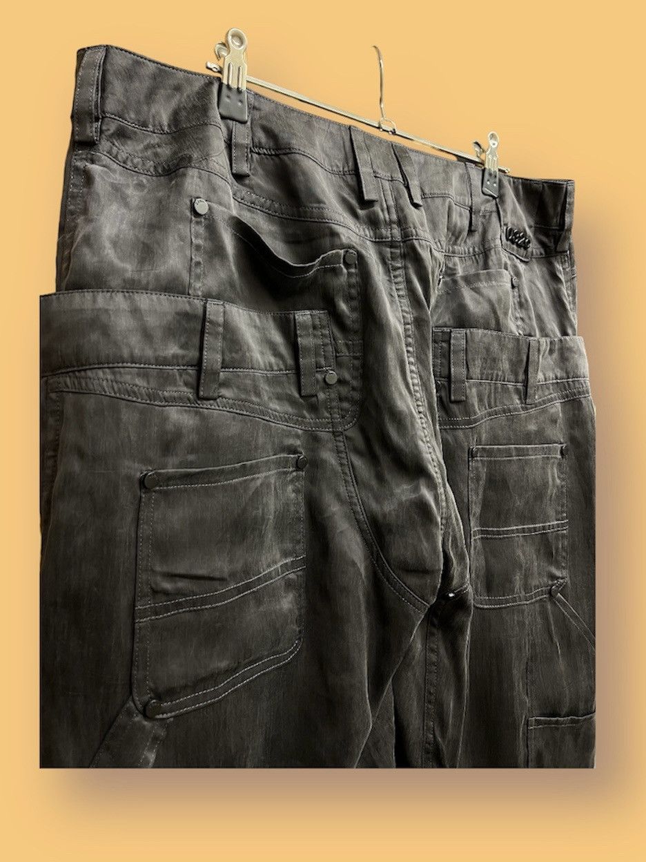 032c Berlin - Double Shift' Utility Trouser „Plum“-Size 40/L