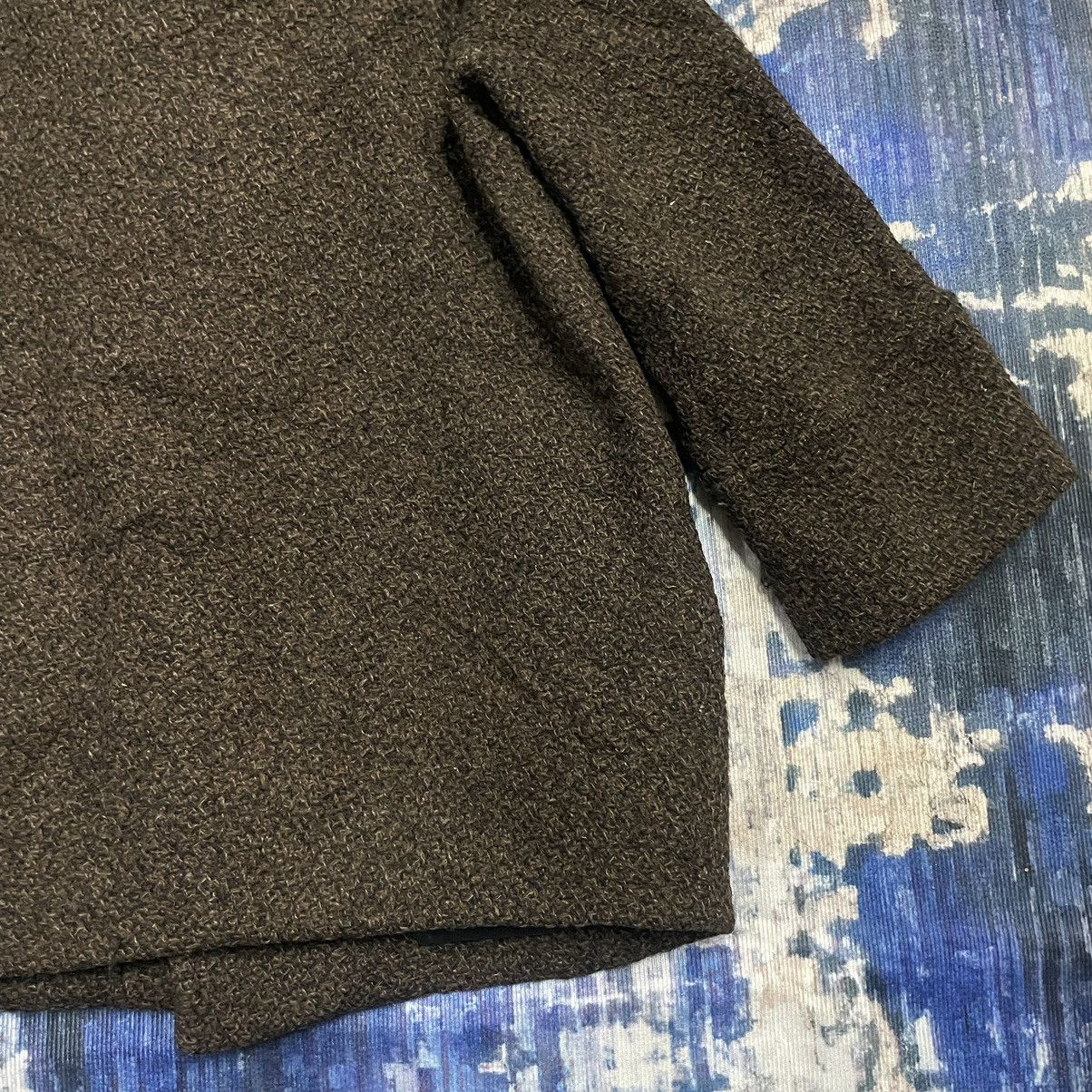 Blue Blue Japan 🇯🇵 Archive Blue Blue Japan Wool High Neck Coat Button Jacket Size US M / EU 48-50 / 2 - 22 Thumbnail