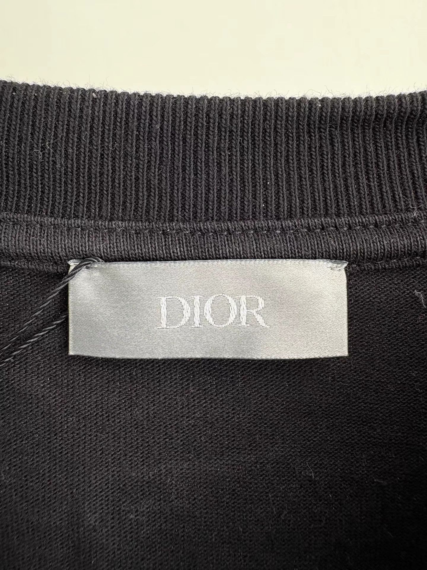 Dior Dior Black Letter Printed Short Sleeve K1 Size US XL / EU 56 / 4 - 4 Thumbnail