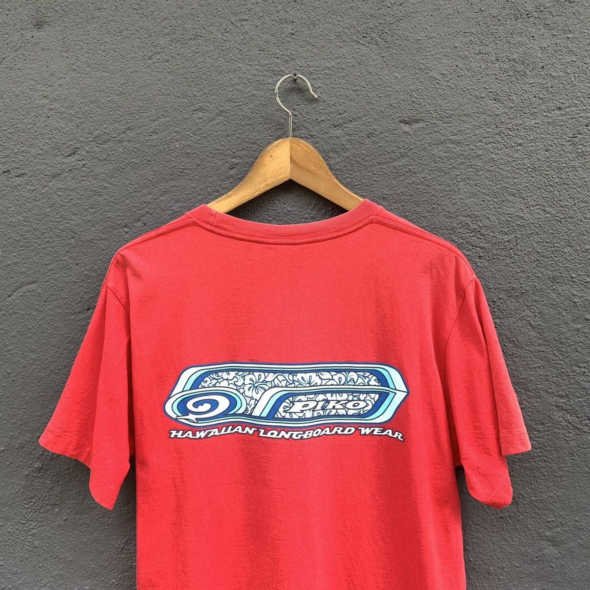Vintage Thrashed faded 90s piko surfing tee Size US M / EU 48-50 / 2 - 2 Thumbnail