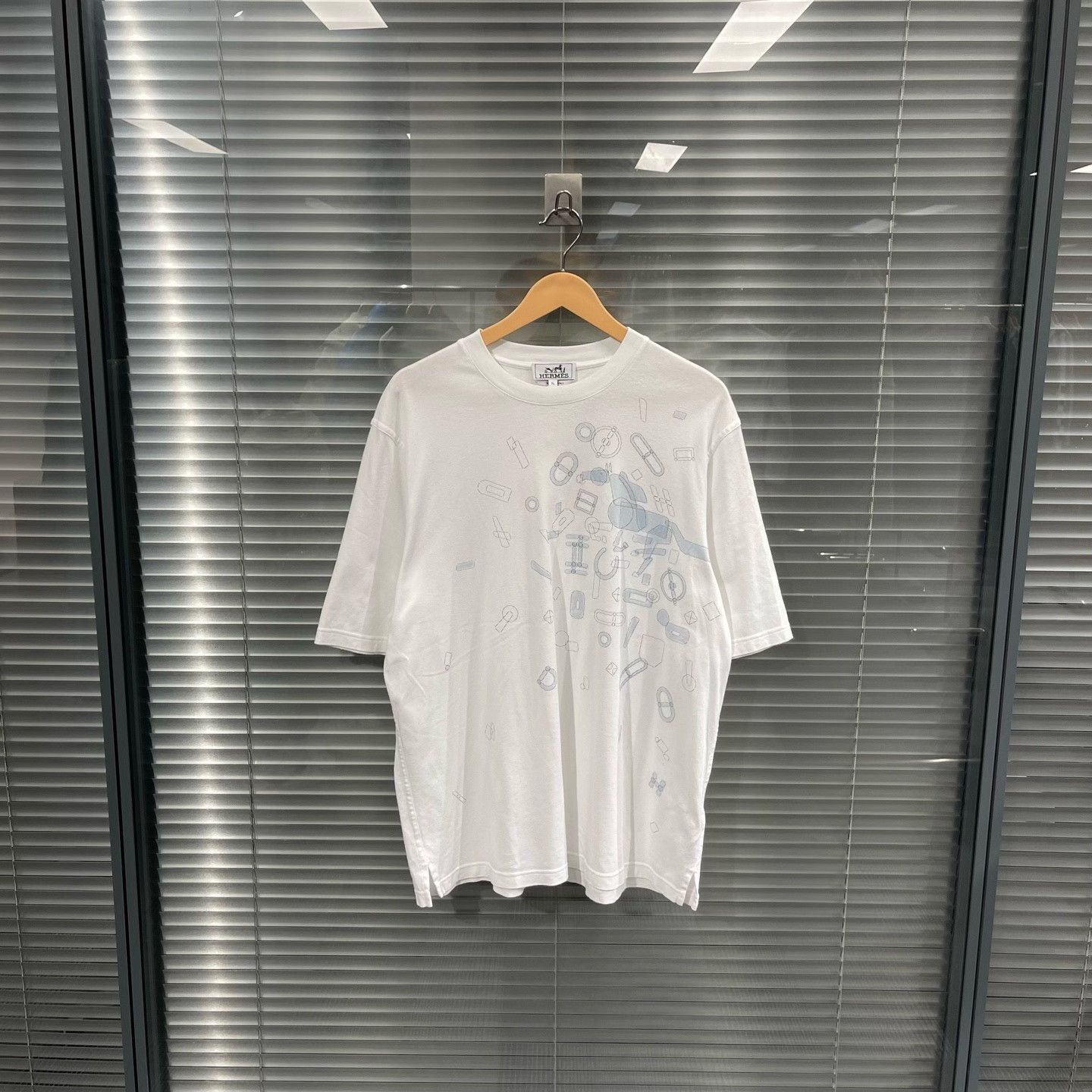 Hermes Hermes Graffiti Graphic T-Shirt XL Size US XL / EU 56 / 4 - 1 Thumbnail