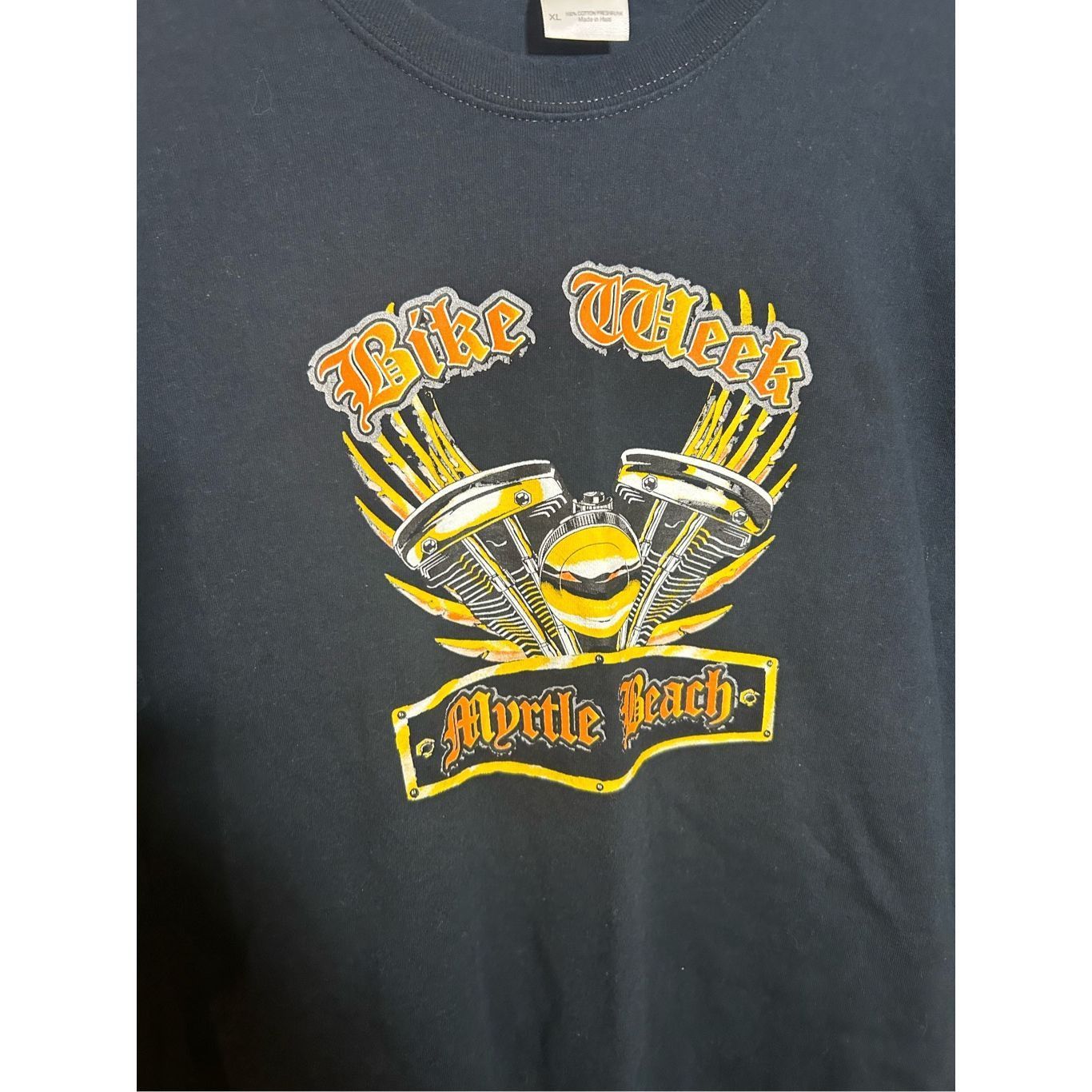 Gildan Y2K Myrtle Beach Bike Week Tshirt Size US XL / EU 56 / 4 - 2 Thumbnail