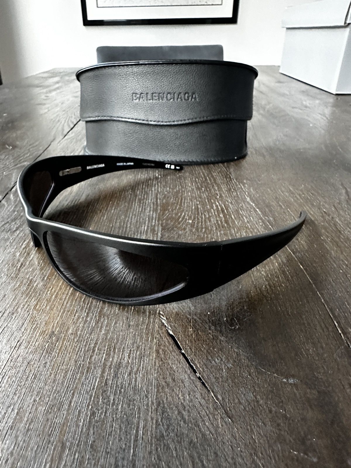 Balenciaga Balenciaga reverse xpander 2.0 rectangle sunglasses Size ONE SIZE - 3 Thumbnail