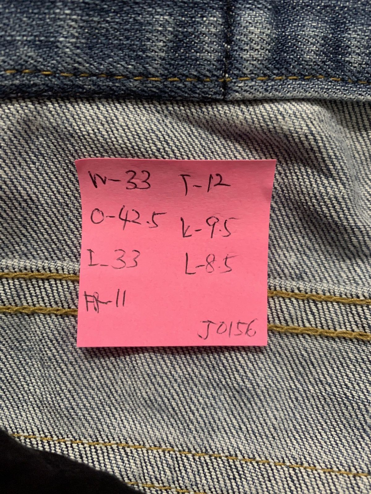 japan back number smoke wash denim y2k style