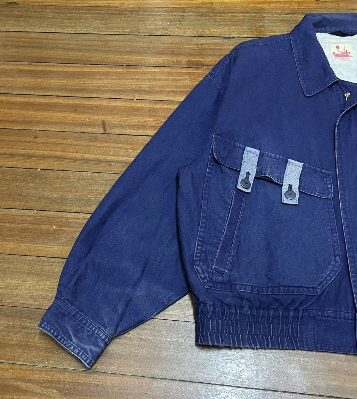 Japanese Brand × Vintage Rare Design Vintage Brand Jimmy Macroad Bomber Jacket 1980s Size US M / EU 48-50 / 2 - 5 Thumbnail