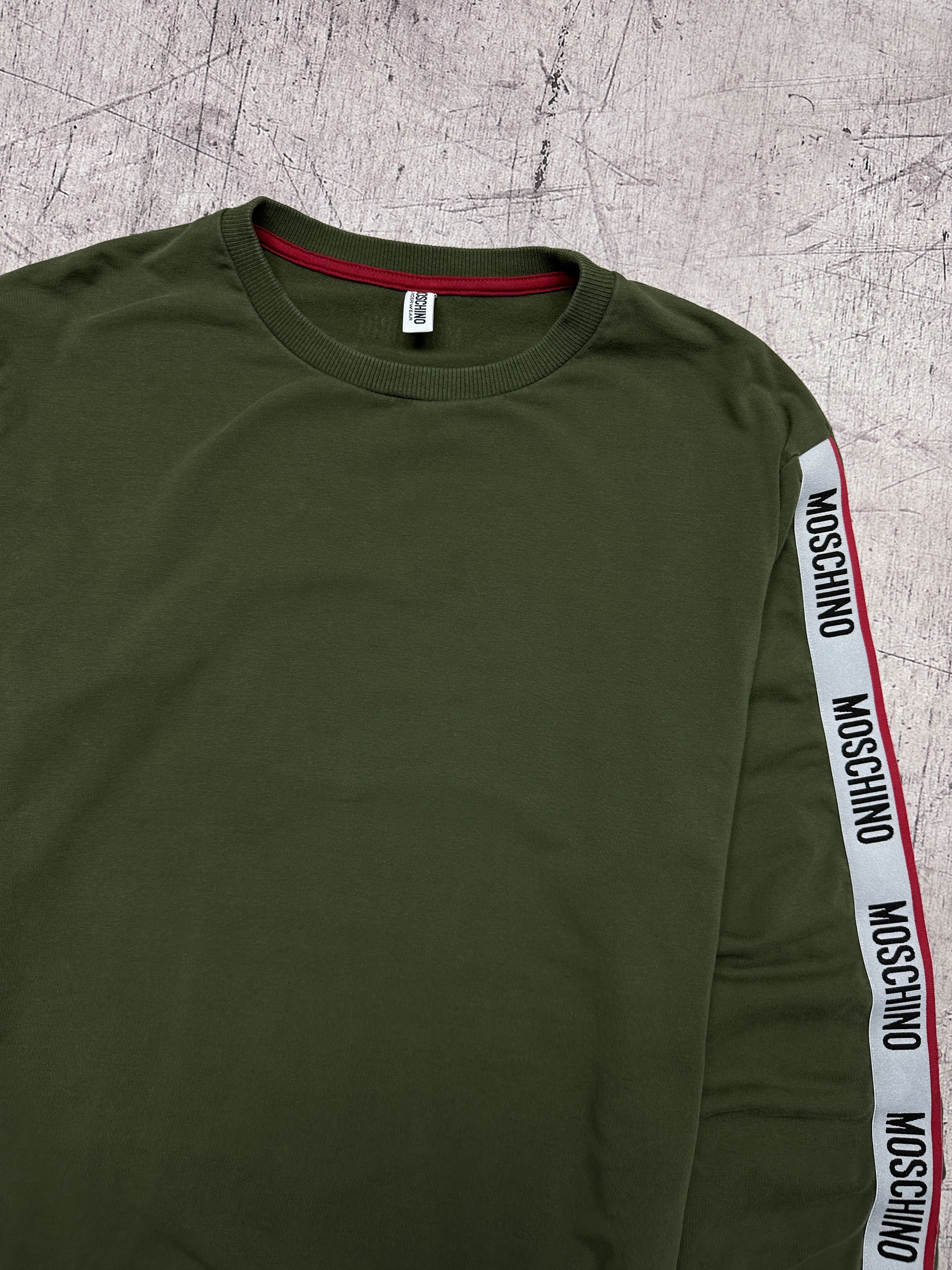 Moschino Moschino Mens Crew Neck Sweatshirt Size US M / EU 48-50 / 2 - 2 Thumbnail