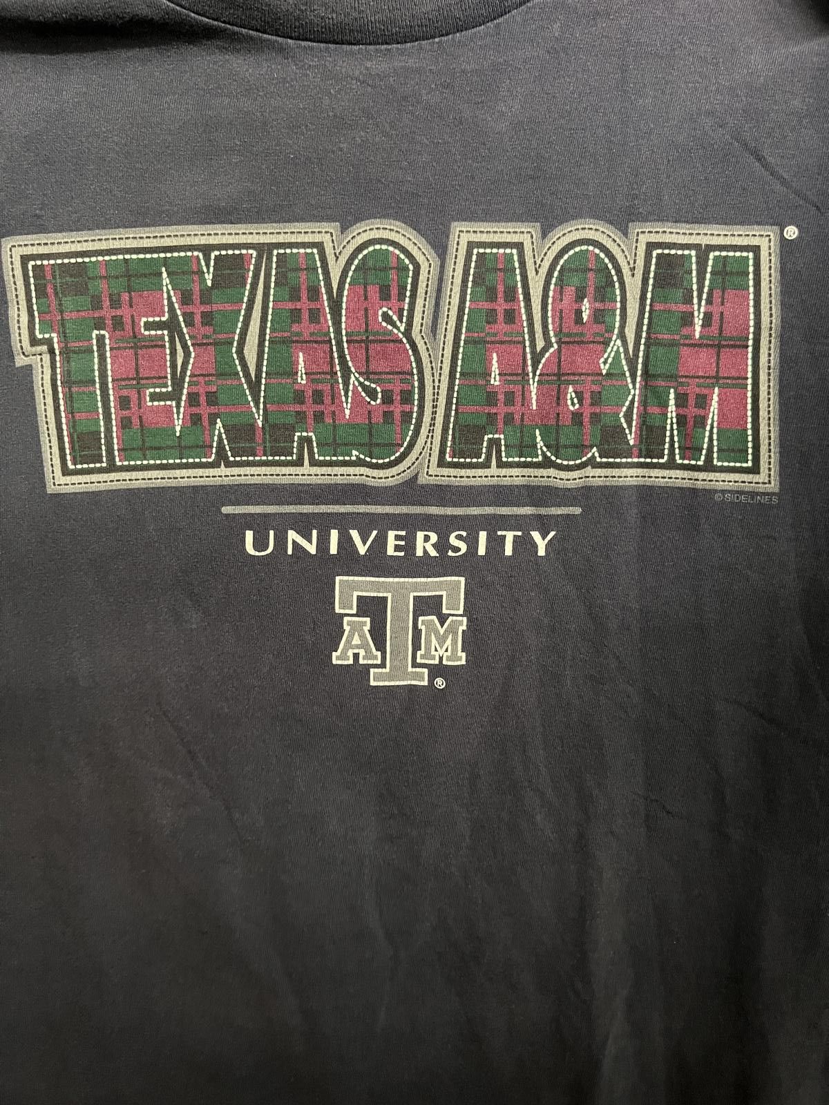 Tultex Faded Texas A&M University Plaid T-shirt - Aggies- 2XL Size US XXL / EU 58 / 5 - 3 Thumbnail