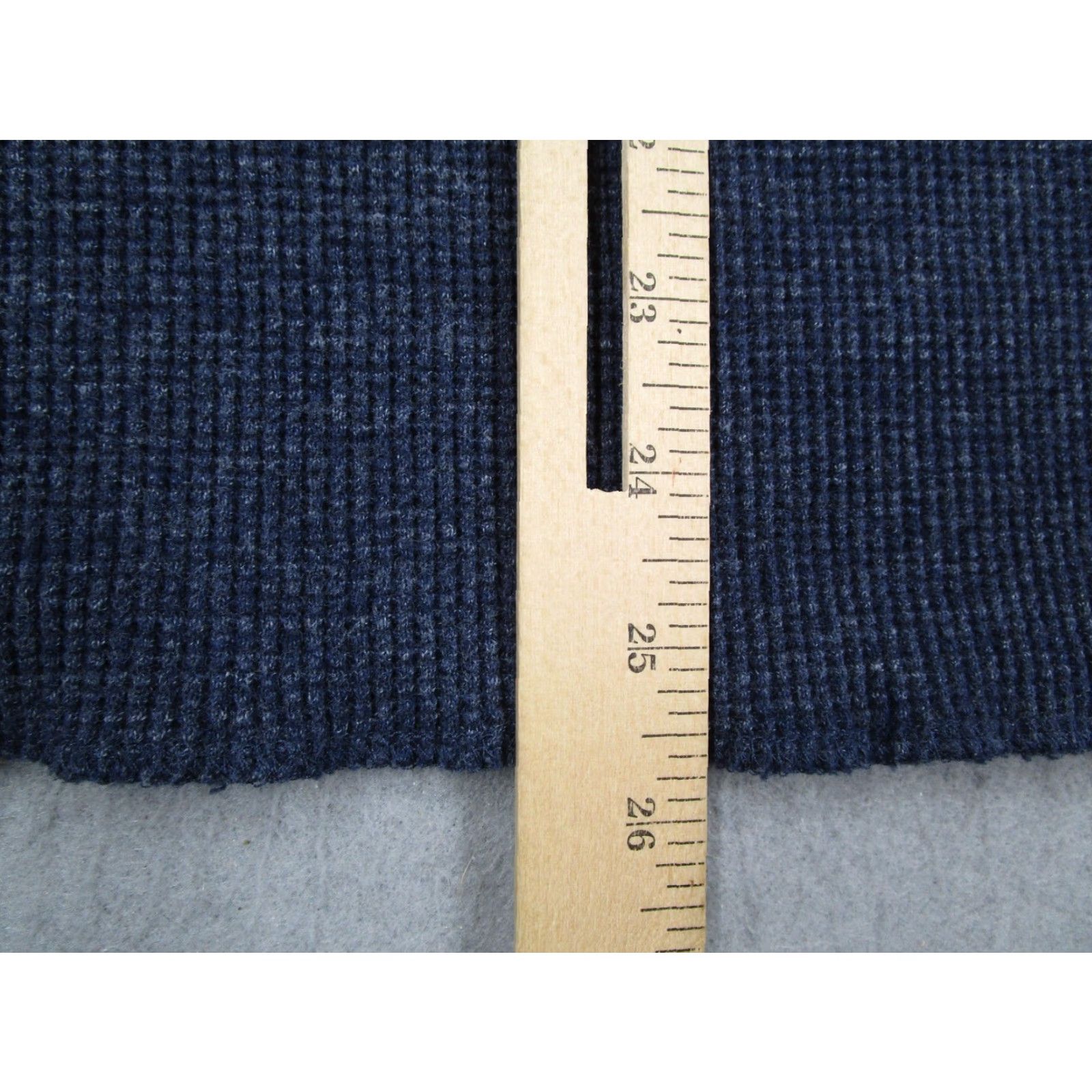 Wallace & Barnes Wallace & Barnes Henley Shirt Mens 2XL Blue Thermal Waffle Knit Long Sleeve Size US XXL / EU 58 / 5 - 7 Thumbnail