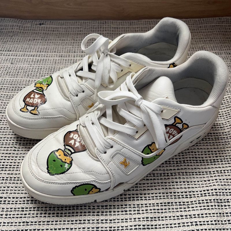 Louis Vuitton Nigo x Louis Vuitton Trendy Low-Top Sneakers 0079 Size US 8.5 / EU 41-42 - 1 Thumbnail