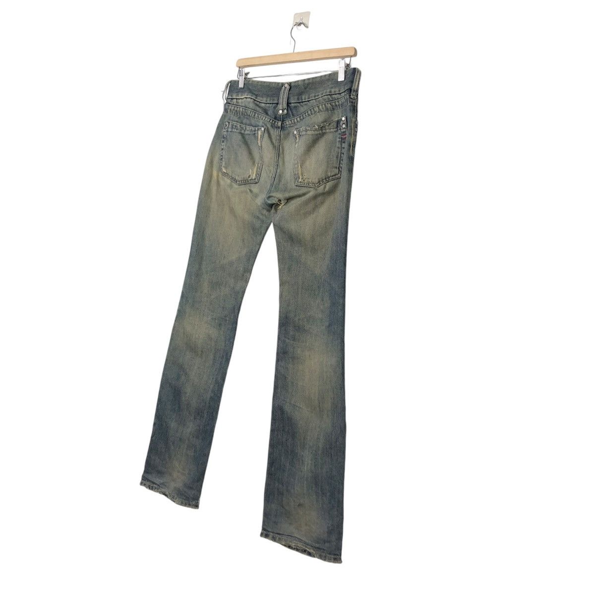 Diesel 🔥DISTRESSED RUSTY DESIGN DIESEL DENIM JEANS PATCHWORK Size US 32 / EU 48 - 14 Thumbnail