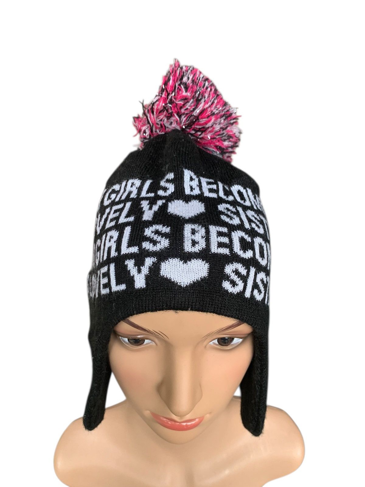 Designer × Japanese Brand × Kapital Jenni Sister Girl knitt Hat EarFlap Size ONE SIZE - 5 Thumbnail