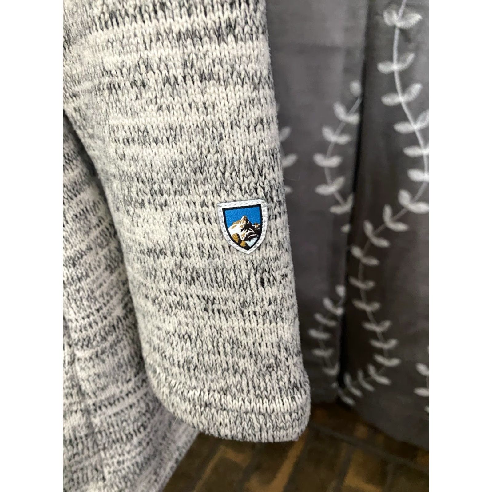 Kuhl Alaska Long Jacket Women’s M Heather Gray Full Zip Long Sleeve Regular Fit Winter Travel Casual Workwear