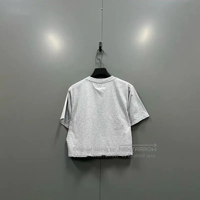 Maison Margiela Maison Margiela Gray Logo Short Sleeve T-Shirt . Size S / US 4 / IT 40 - 3 Thumbnail