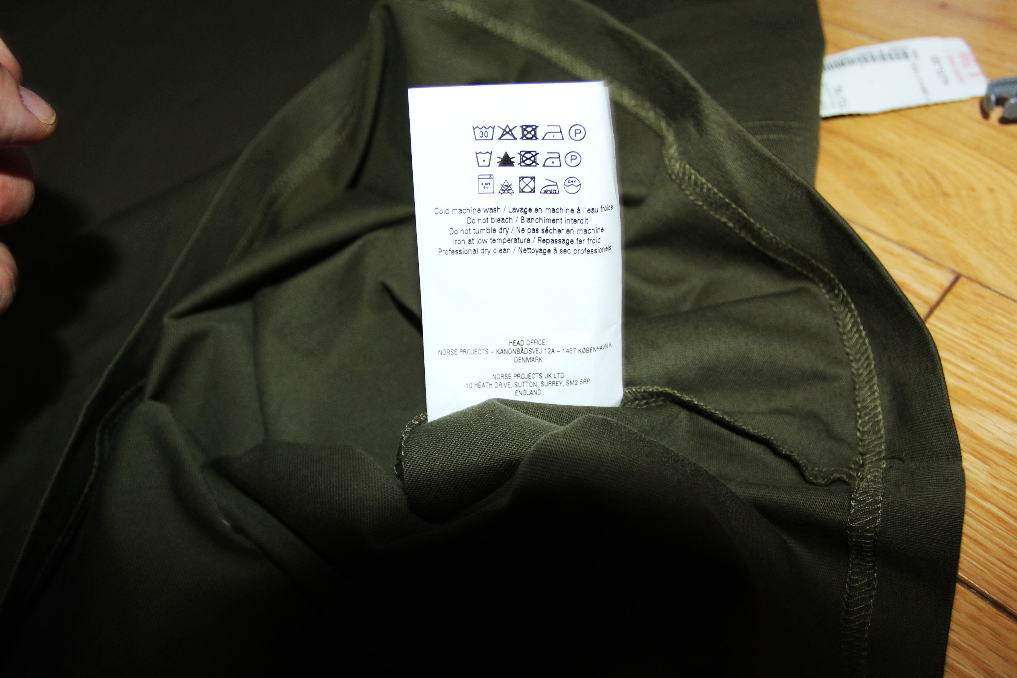 Norse Projects BNWT AW25 NORSE PROJECTS JOHANNES LOGO PRINT TSHIRT XL Size US XL / EU 56 / 4 - 10 Thumbnail