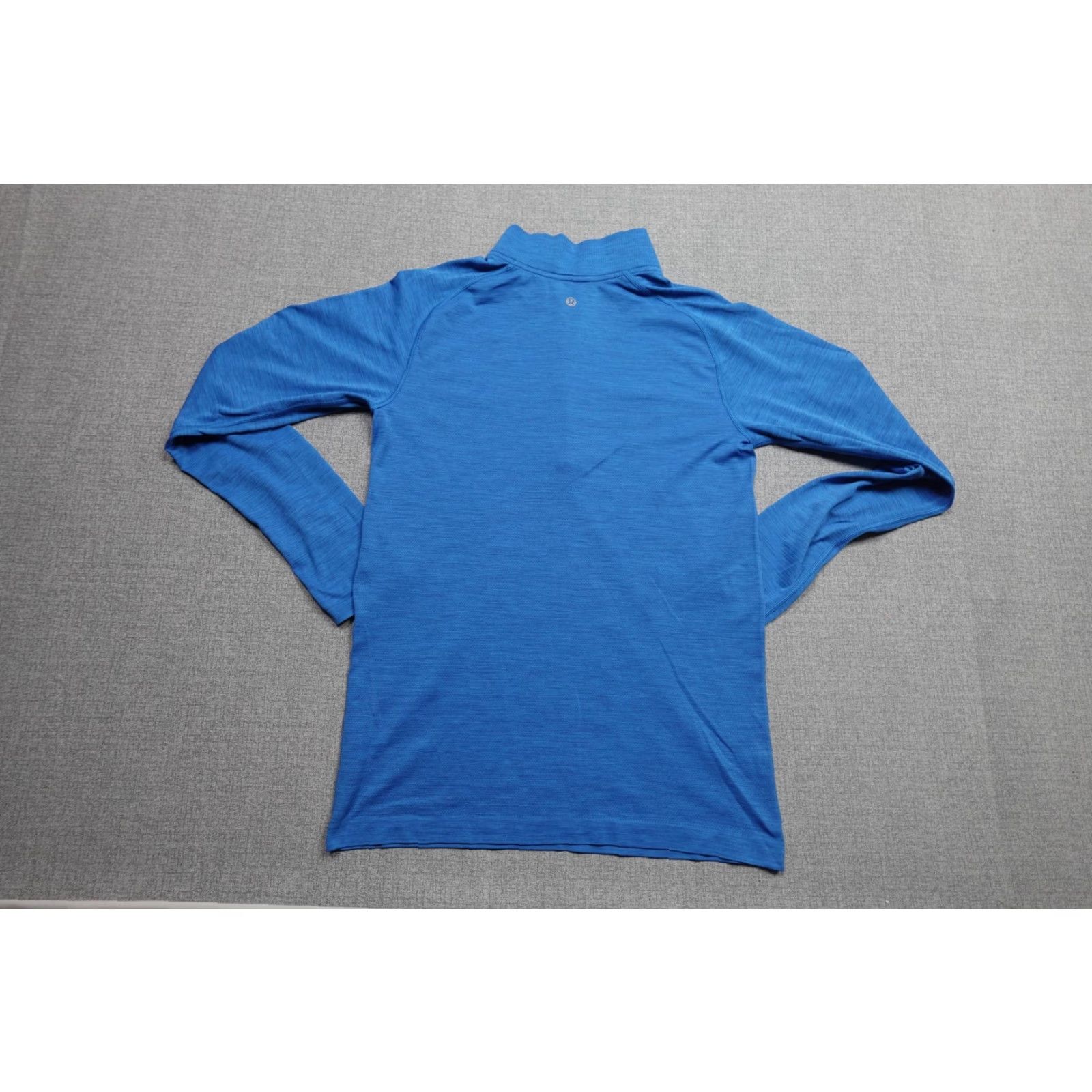 Lululemon Lululemon Pullover Mens Large Blue Swiftly Tech 1/2 Zip Running Long Sleeve Size US L / EU 52-54 / 3 - 5 Thumbnail