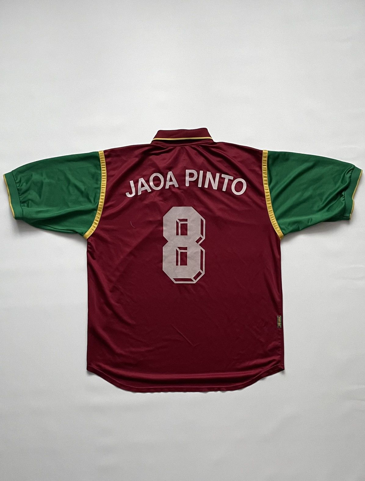 Nike Nike Portugal 1998/1999 #8 Joao Pinto Size US XL / EU 56 / 4 - 2 Thumbnail