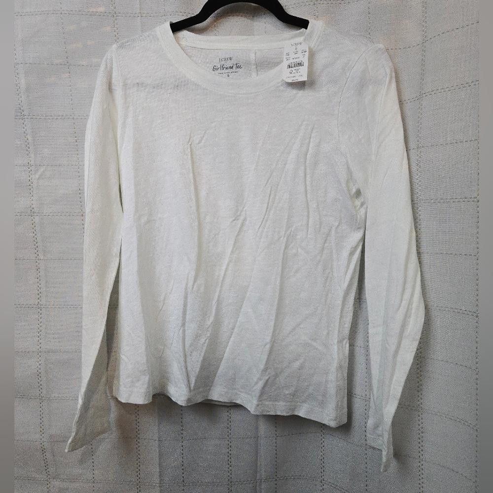 J.Crew J.Crew Girlfriend Tee Size S / US 4 / IT 40 - 3 Thumbnail