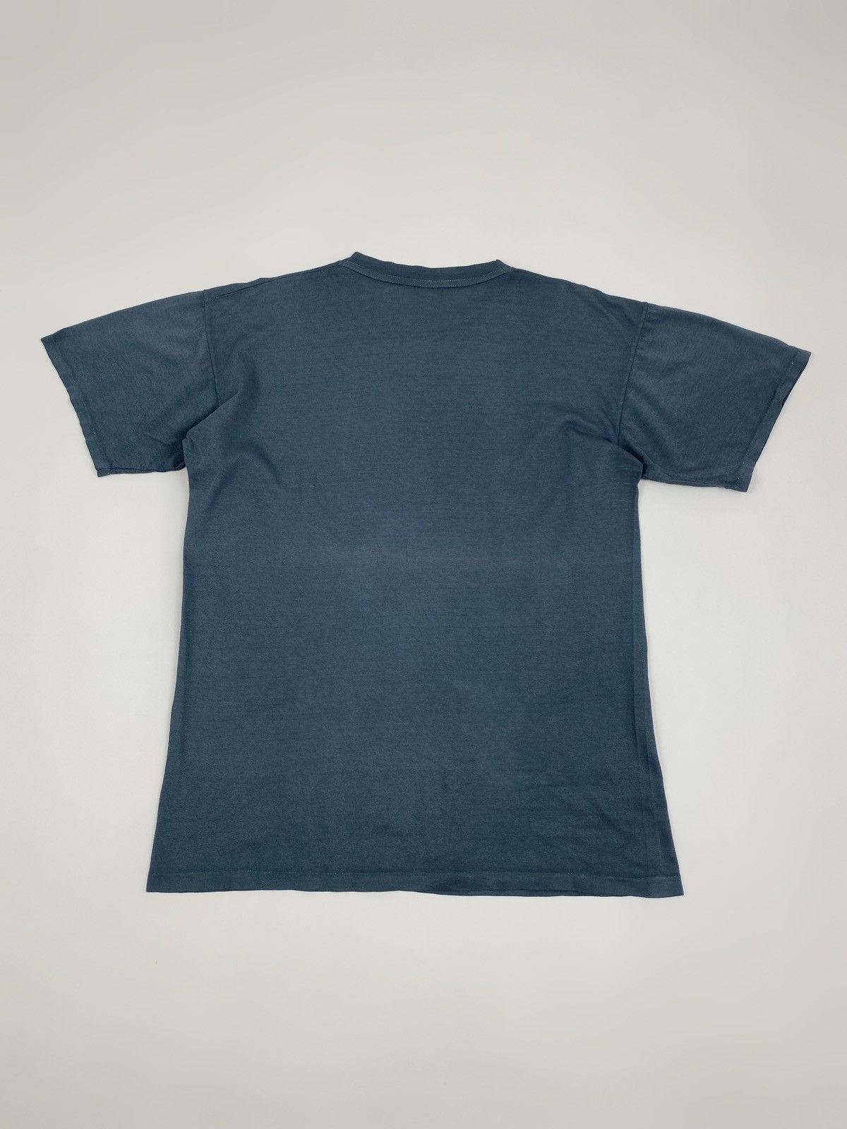 Vintage 1990’s Vintage Blank Garment Dyed Single Stitched Tee Size US M / EU 48-50 / 2 - 5 Thumbnail