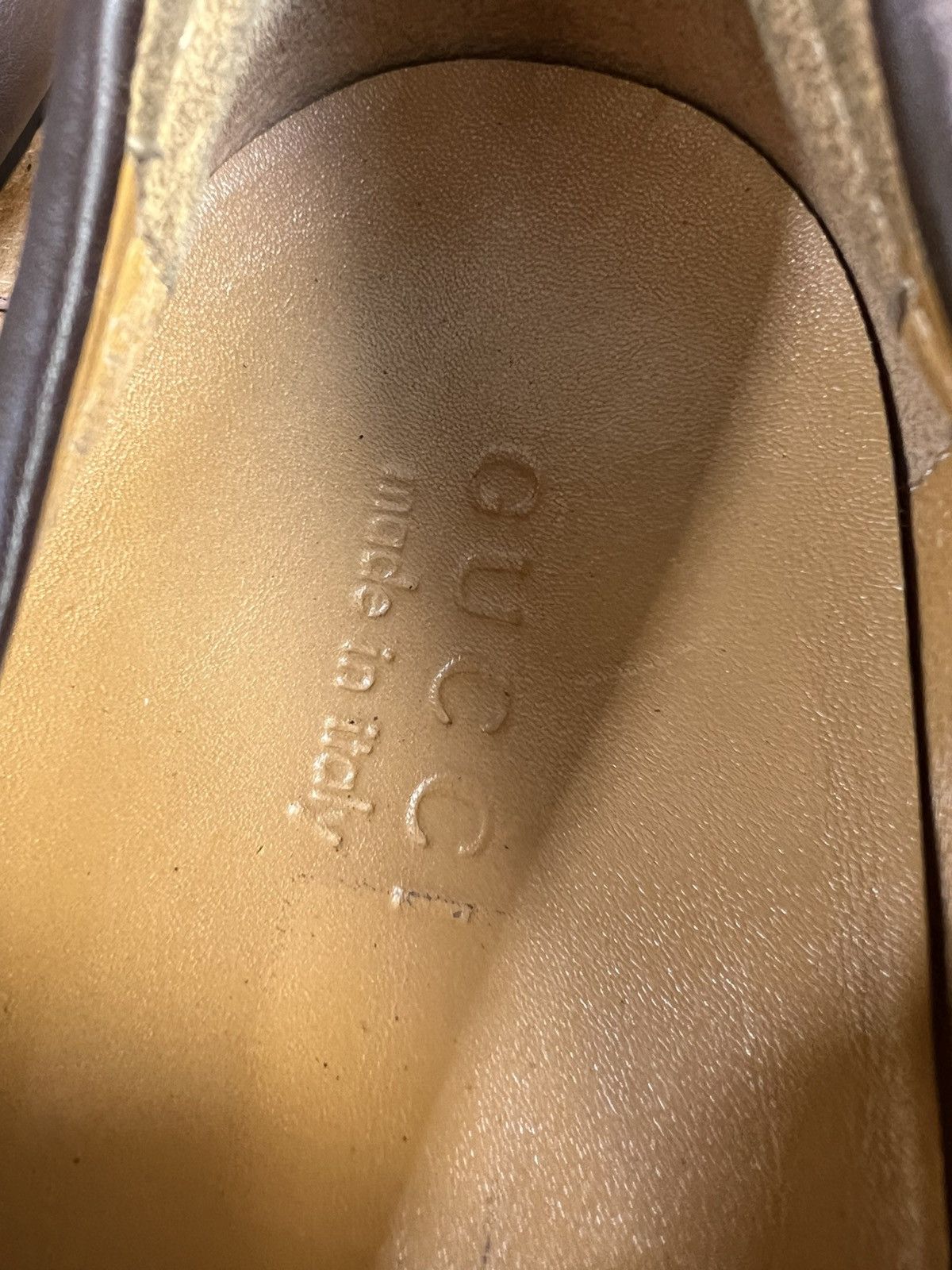 Gucci Men’s San Marino Leather Gg Guccissima Driving Loafers